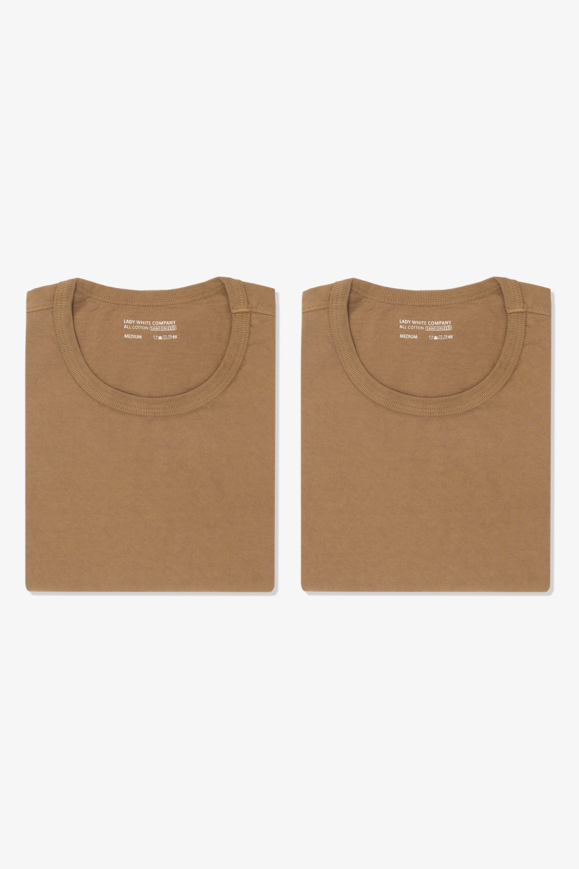 OUR T-SHIRT 2-PACK - CASHEW