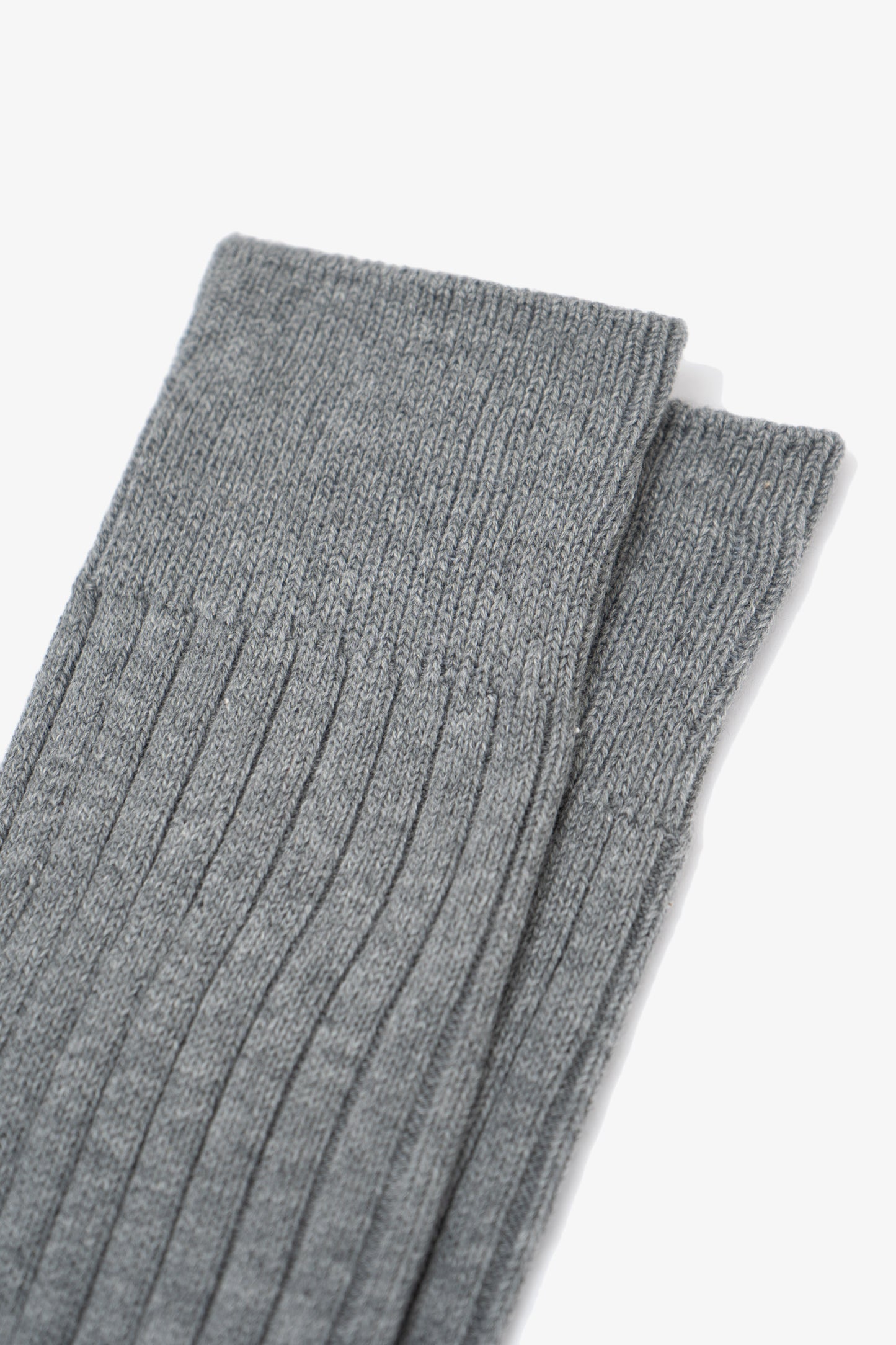 LW - C SOCK - DARK GREY MELANGE