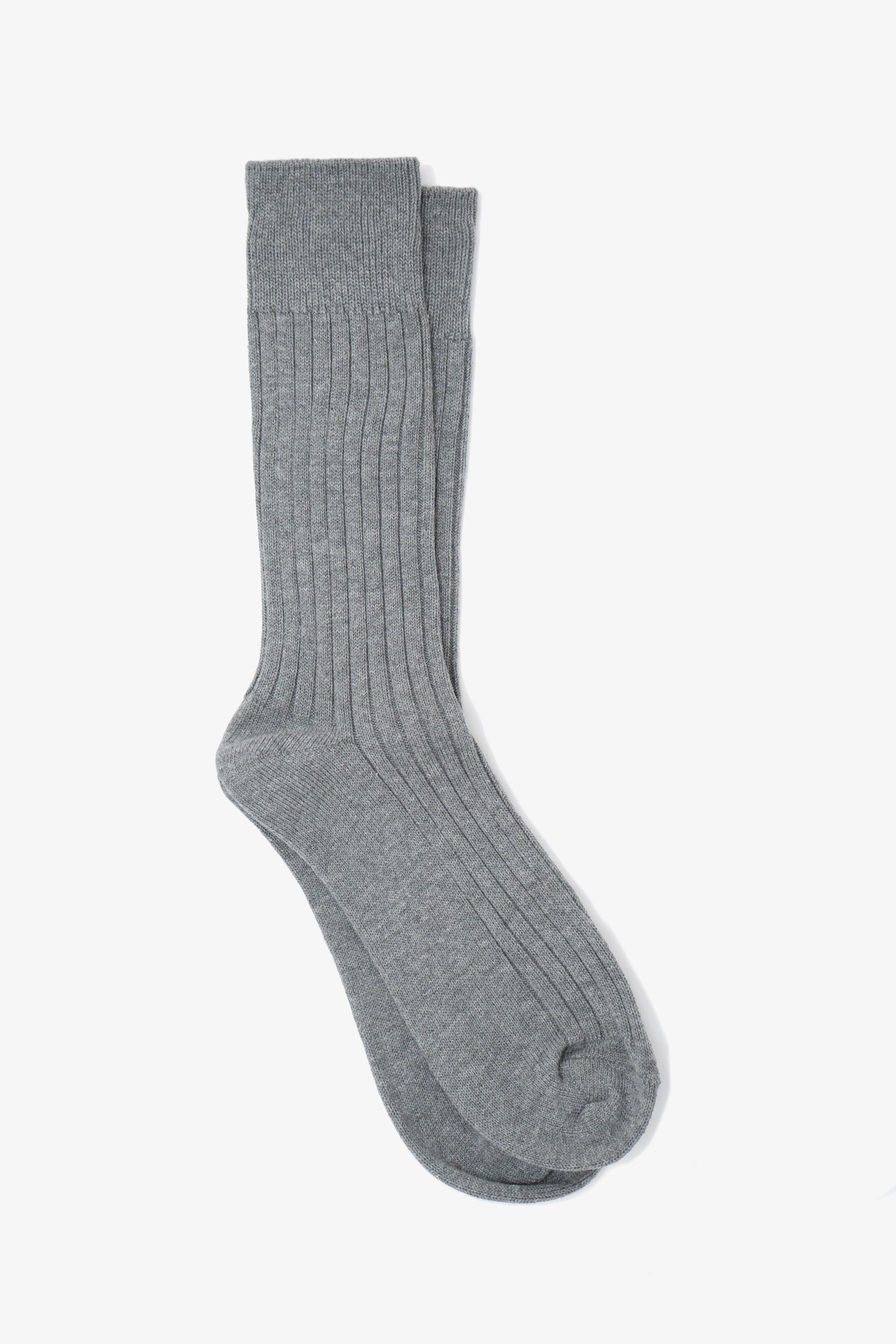 LW - C SOCK - DARK GREY MELANGE