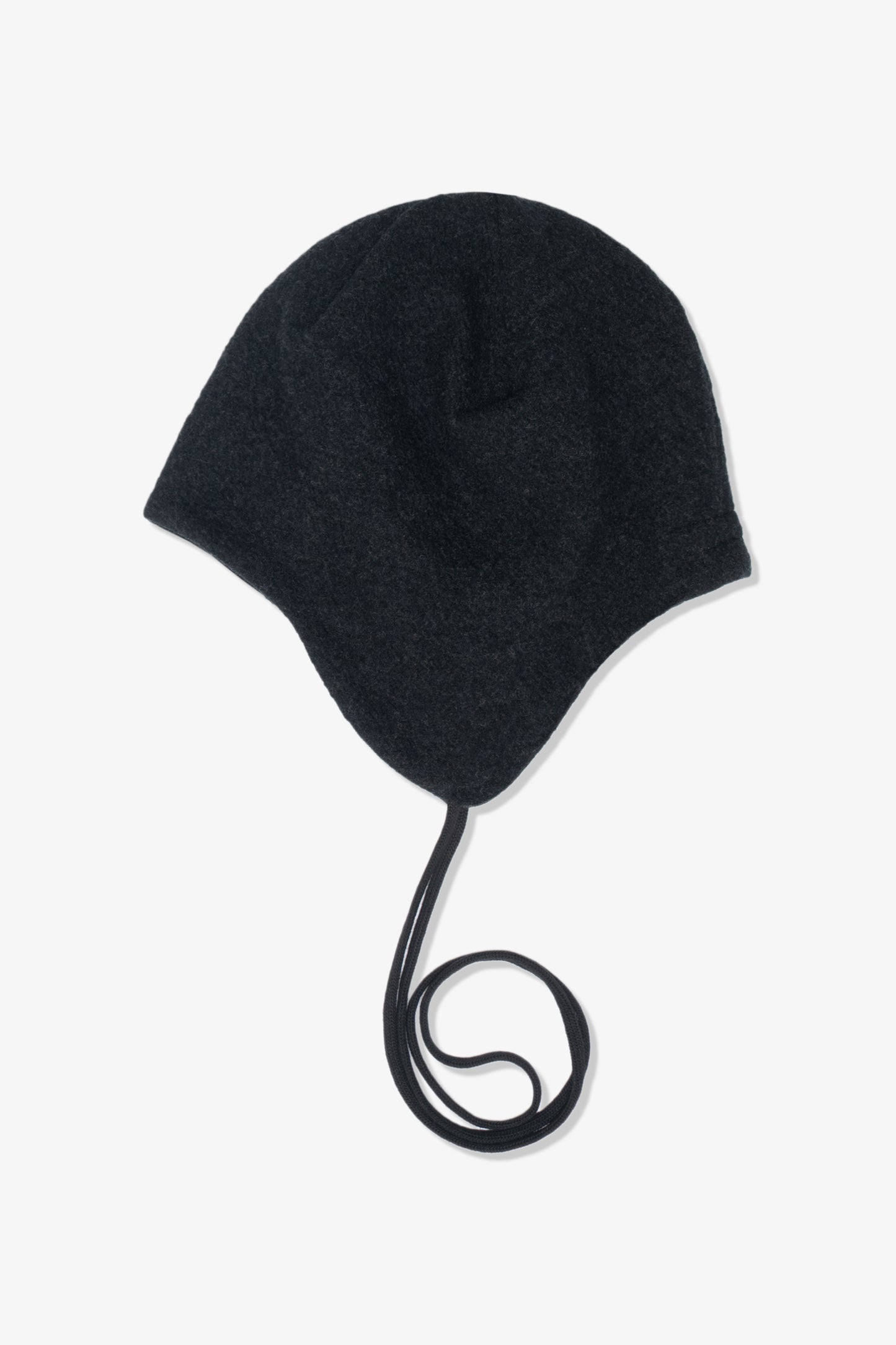 EAR FLAP CAP - CHARCOAL