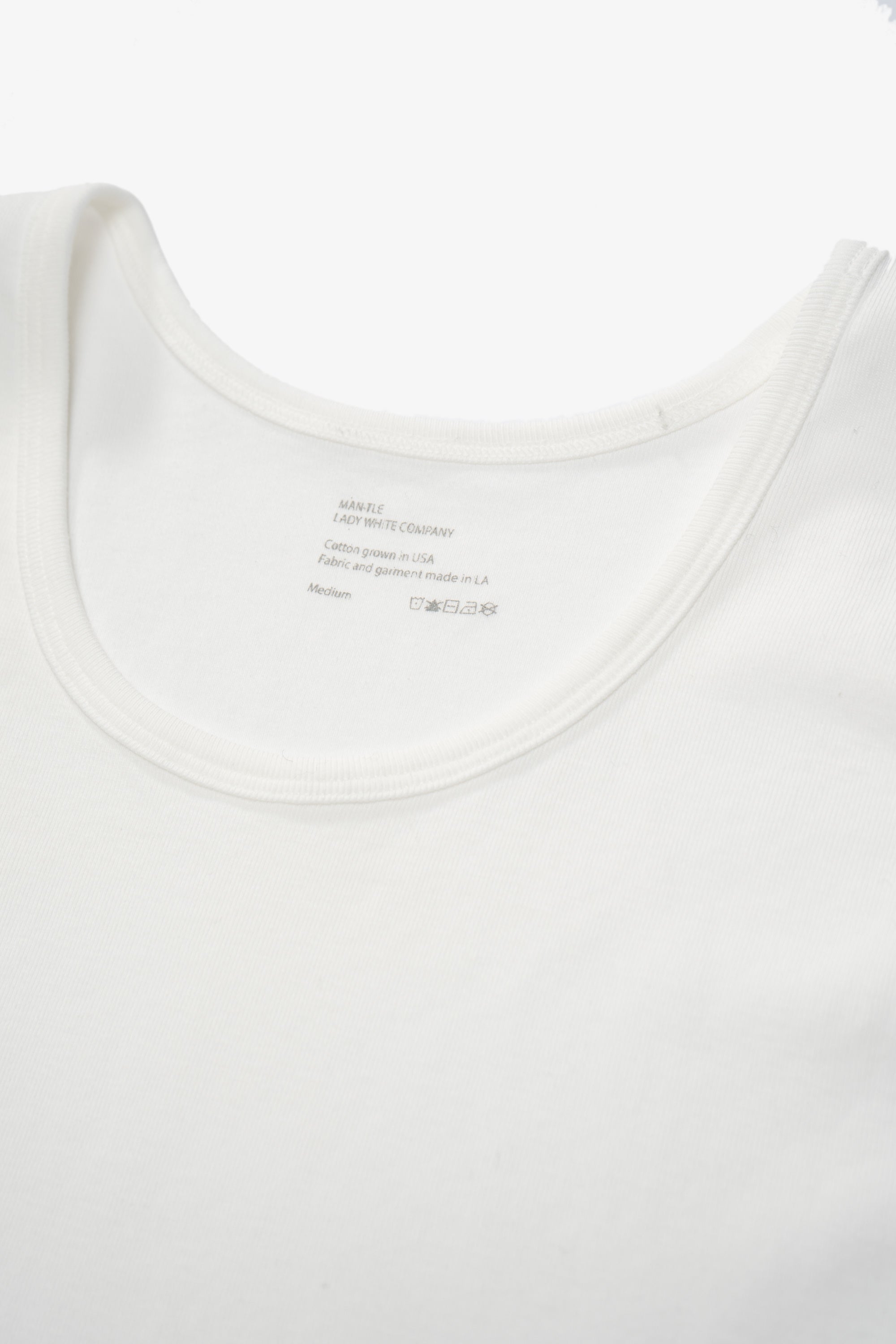 MAN-TLE TANK TOP 2-PACK - WHITE