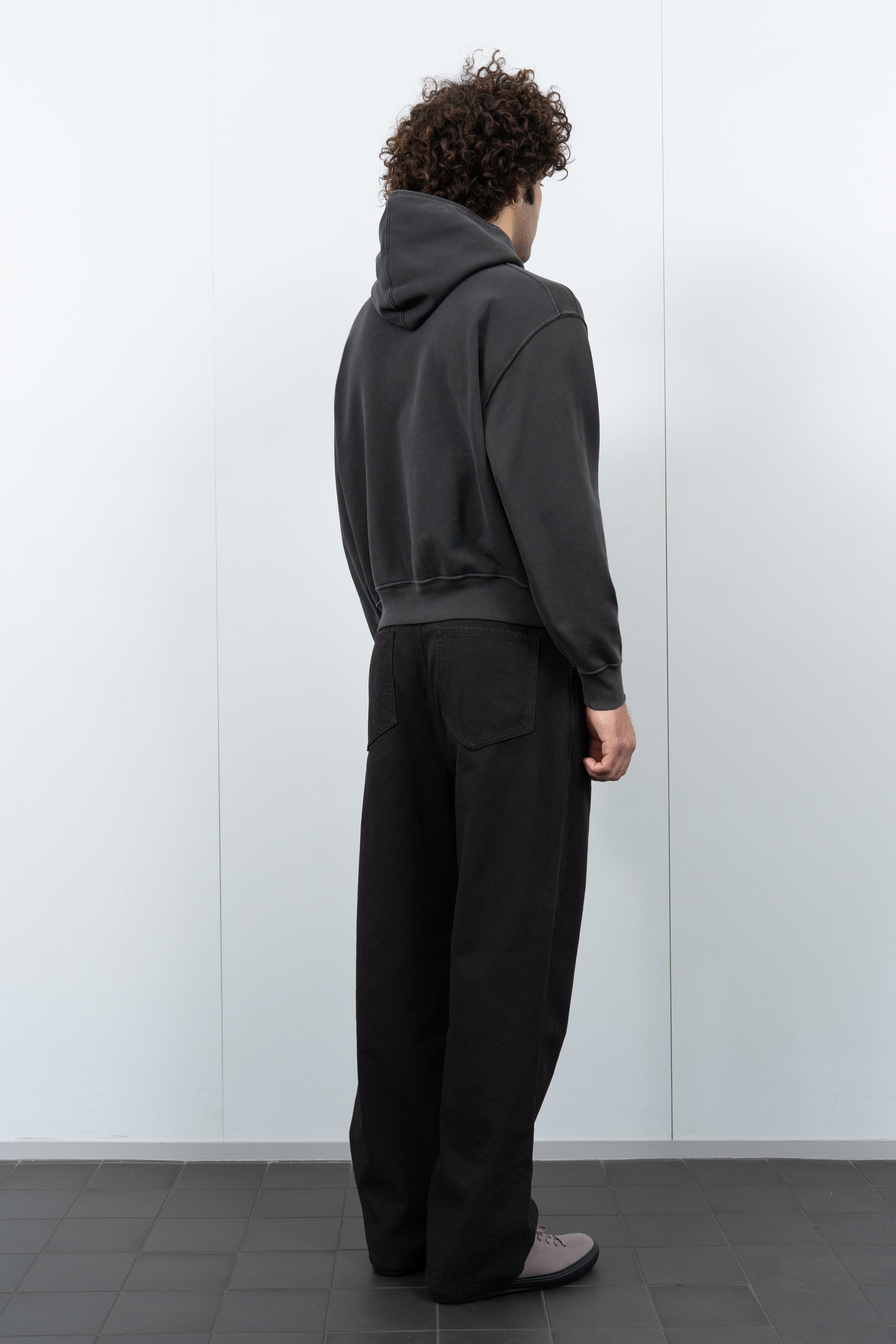 MINI HOODIE - PIGMENT CHARCOAL
