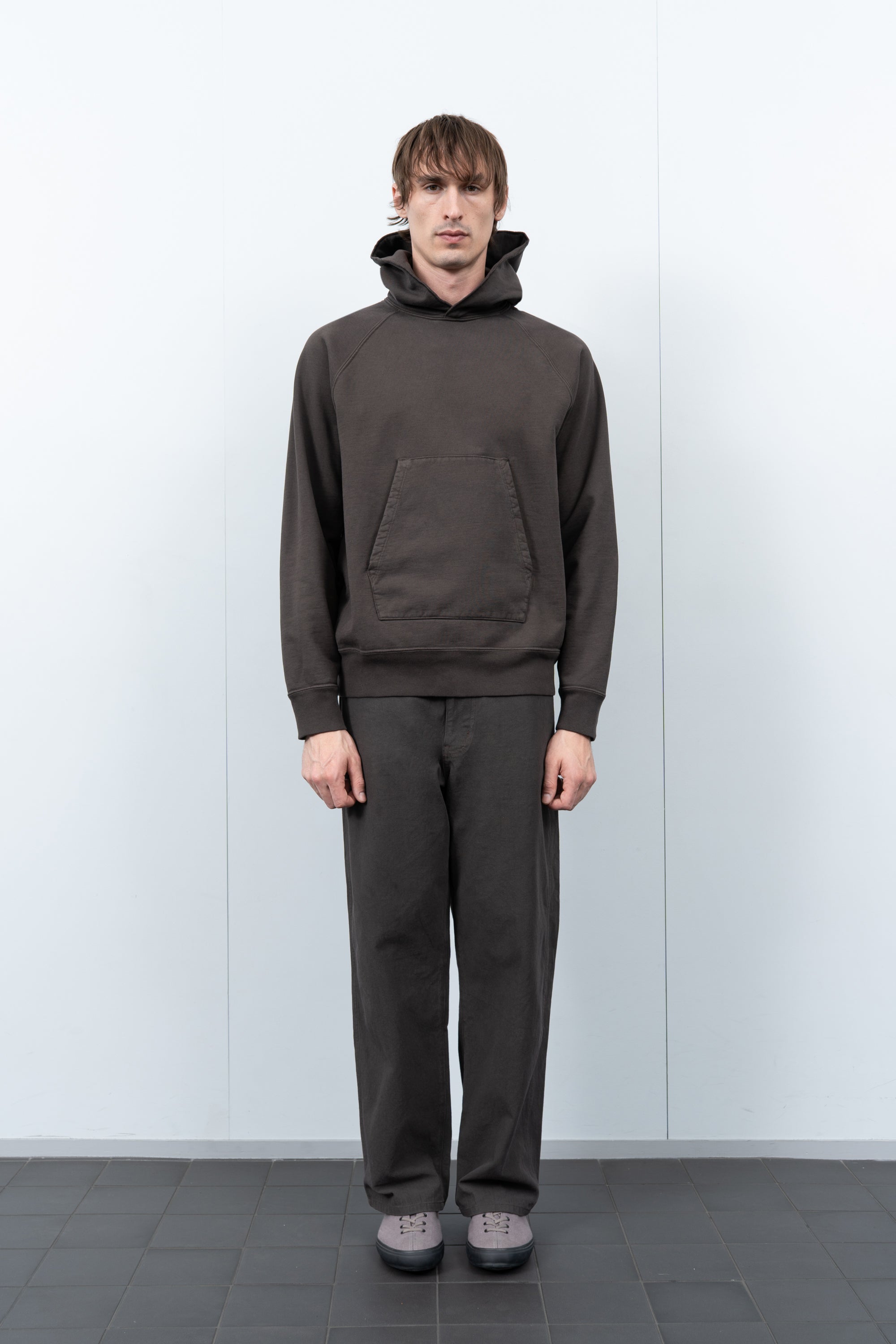 SUPER WEIGHTED HOODIE - TIMBER
