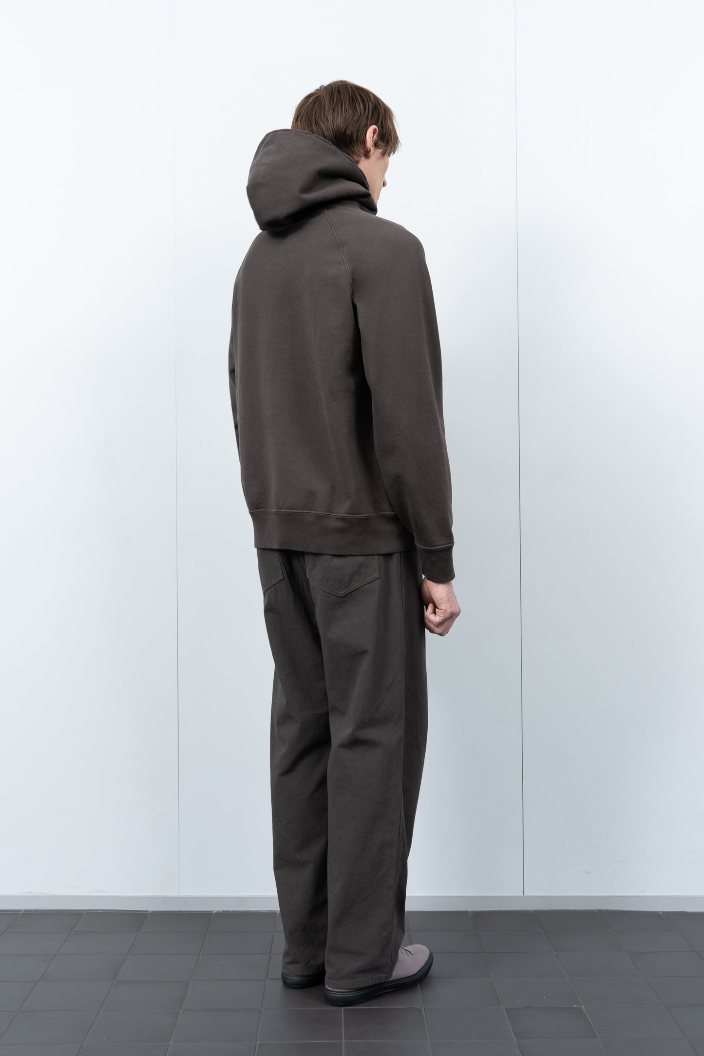 SUPER WEIGHTED HOODIE - TIMBER