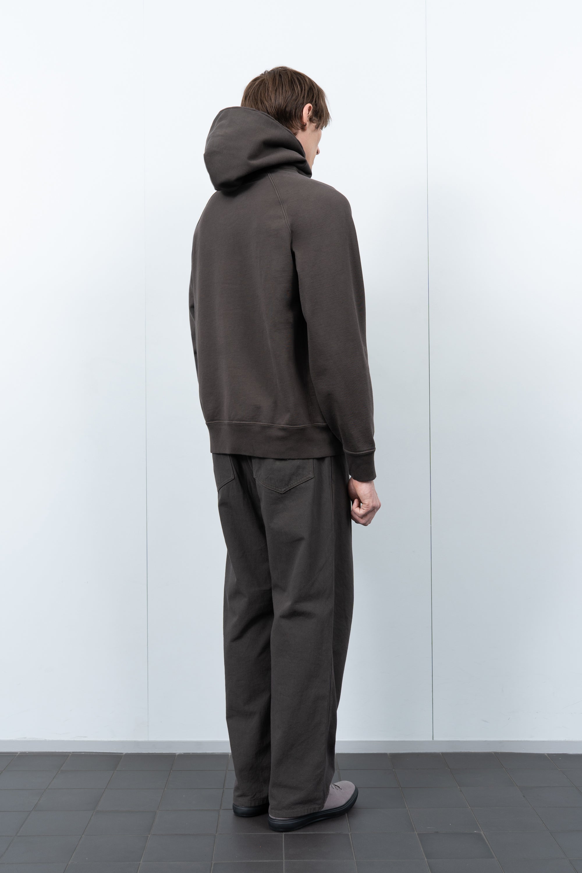 SUPER WEIGHTED HOODIE - TIMBER
