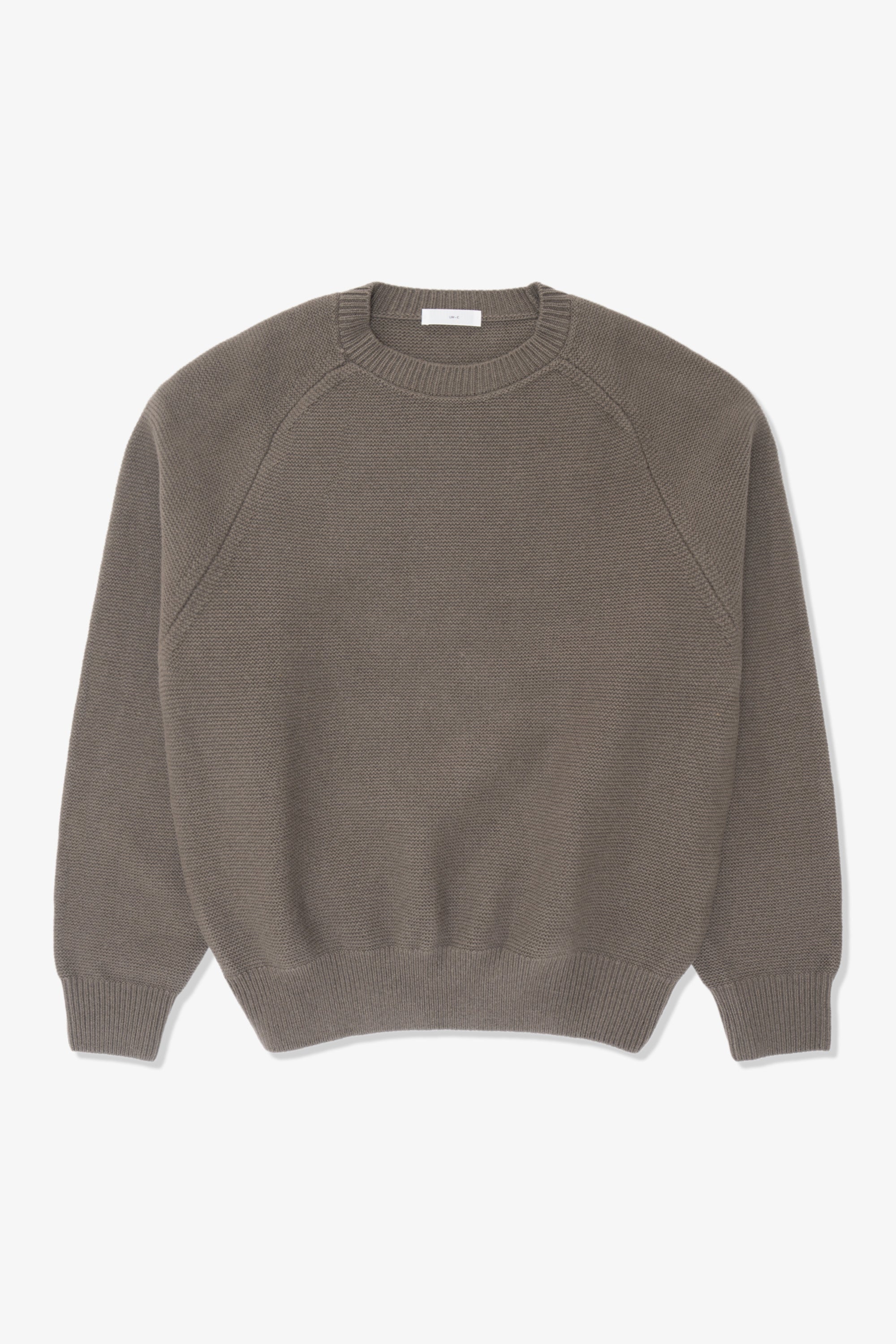 RAGLAN LINK SWEATER - CLAY