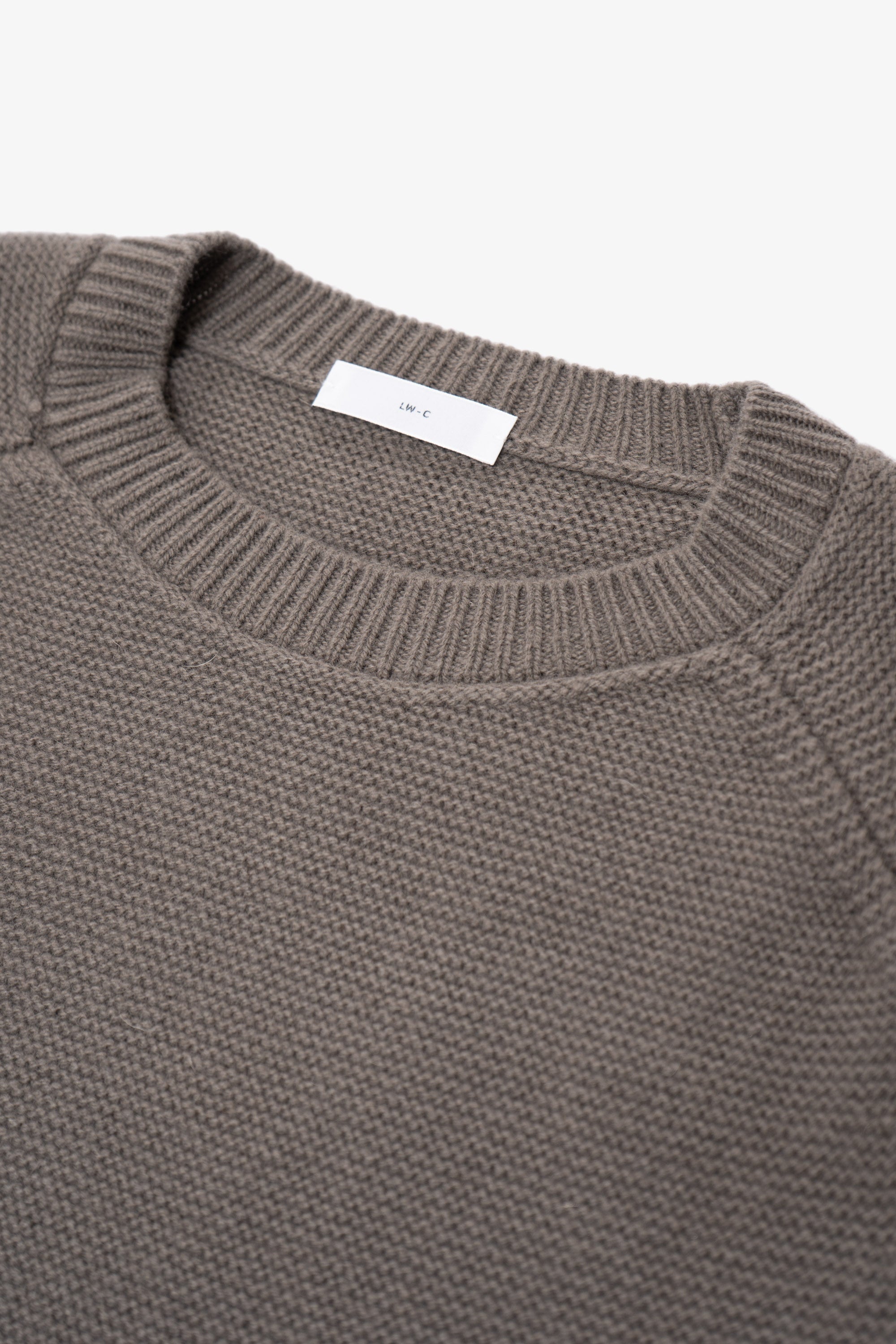 RAGLAN LINK SWEATER - CLAY