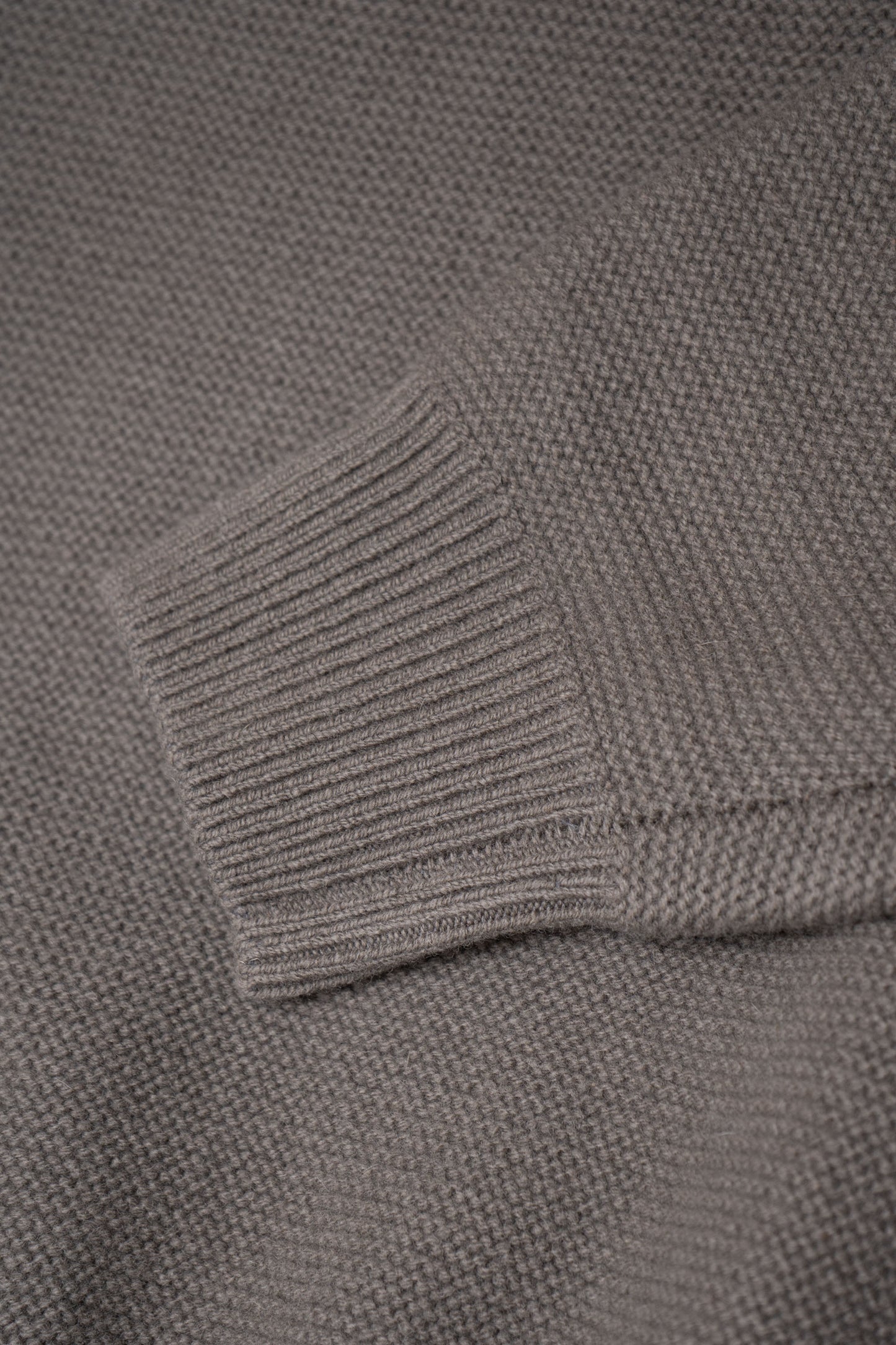 RAGLAN LINK SWEATER - CLAY