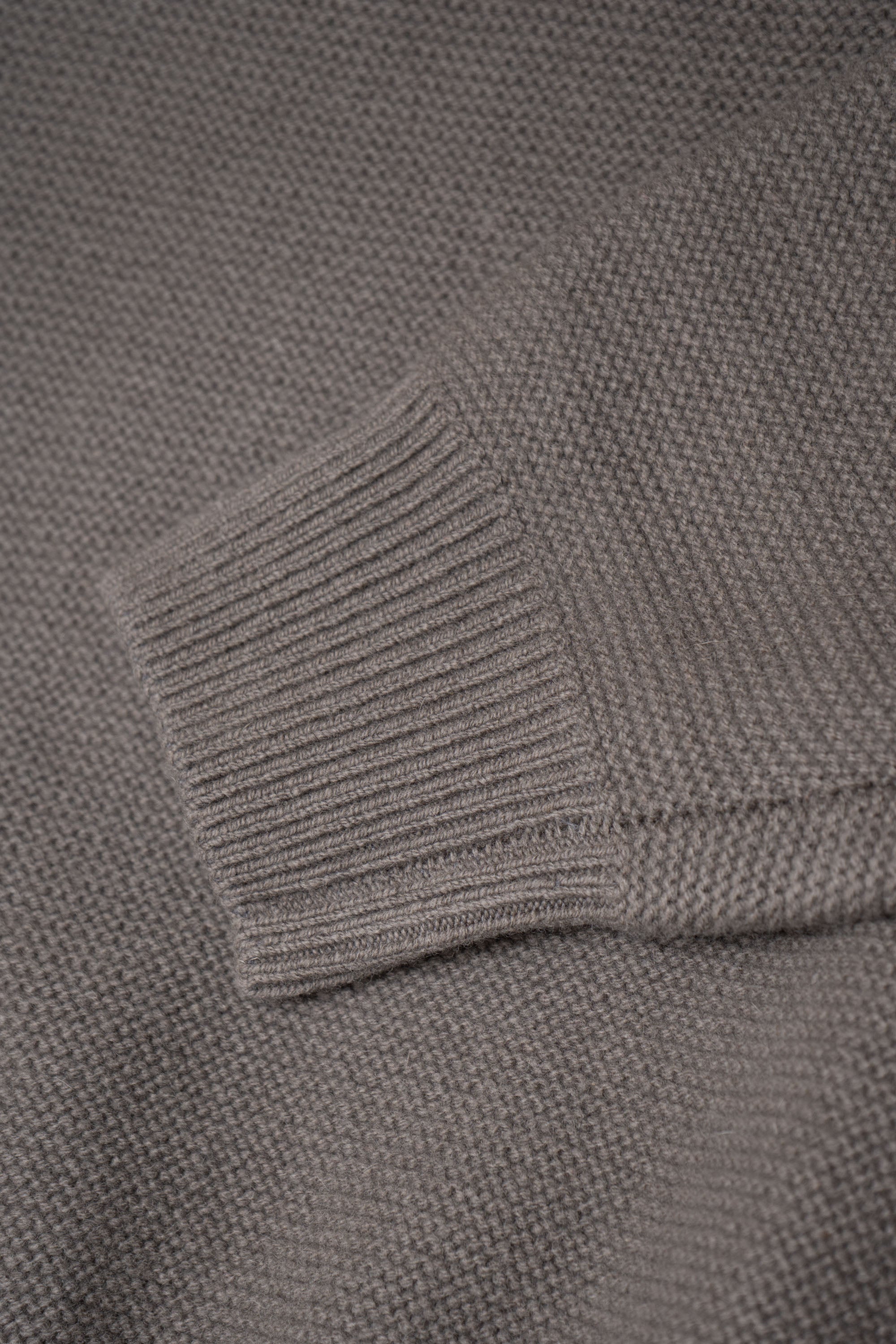 RAGLAN LINK SWEATER - CLAY
