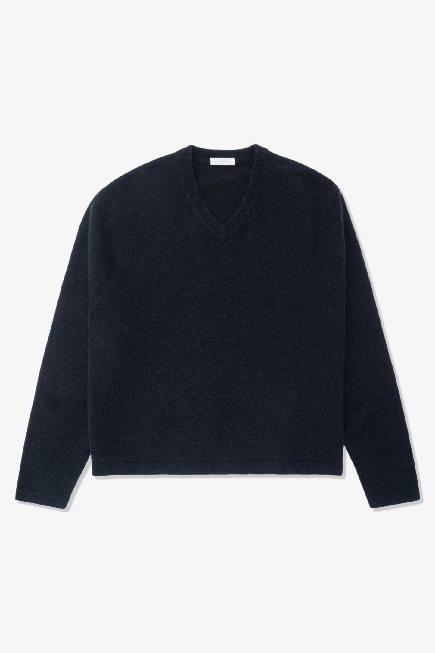 WOOL V-NECK SWEATER - DEEP NAVY