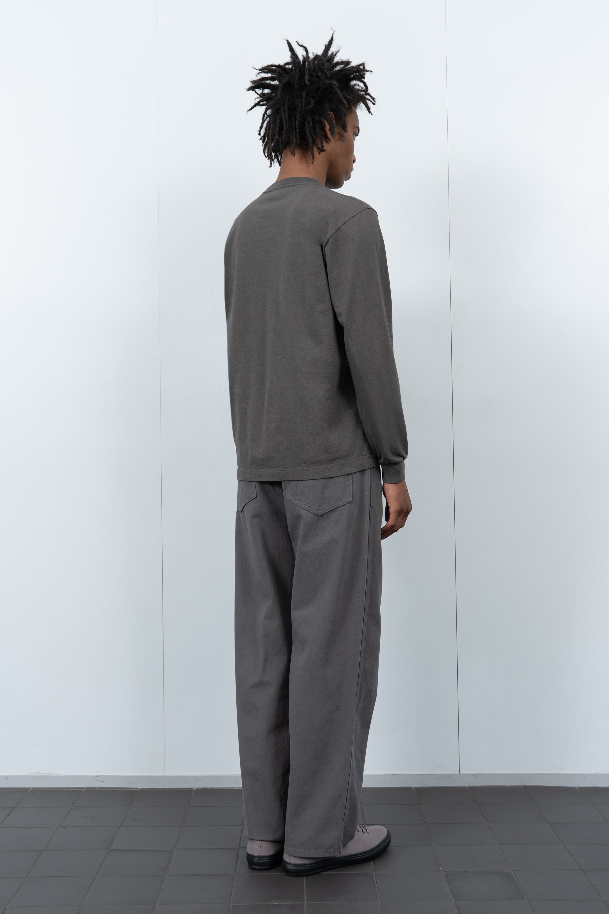 L/S MUNICIPAL T-SHIRT - PEWTER
