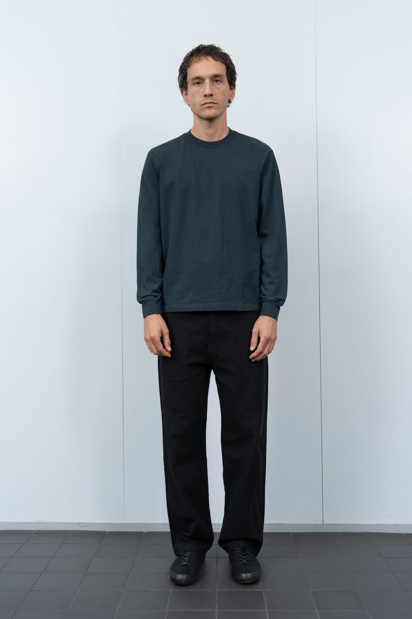 L/S MUNICIPAL T-SHIRT - ABYSS