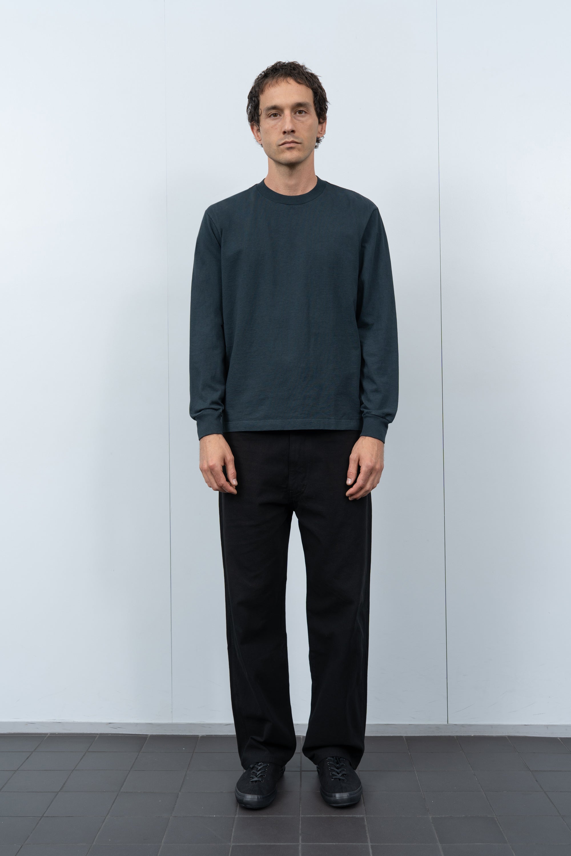 L/S MUNICIPAL T-SHIRT - ABYSS