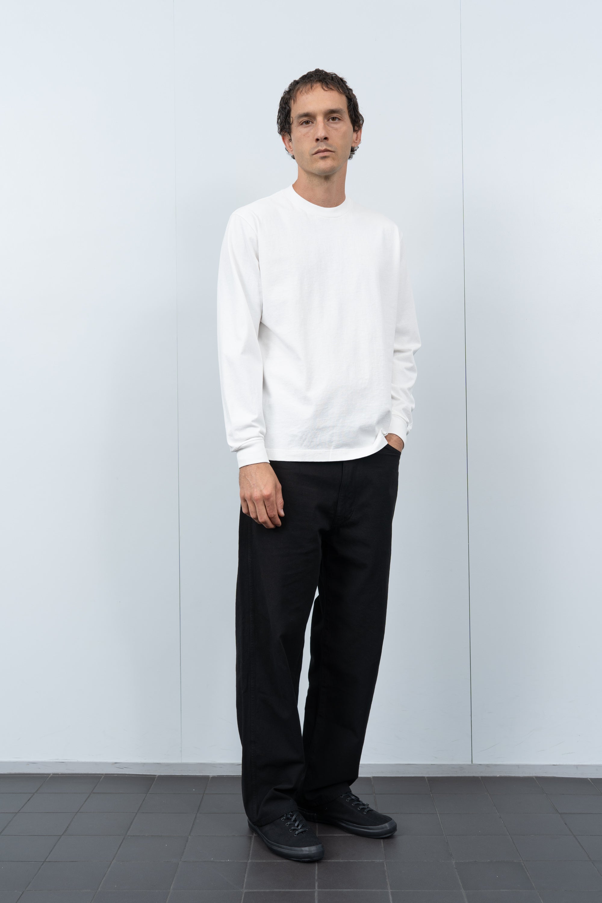 L/S MUNICIPAL T-SHIRT - WHITE
