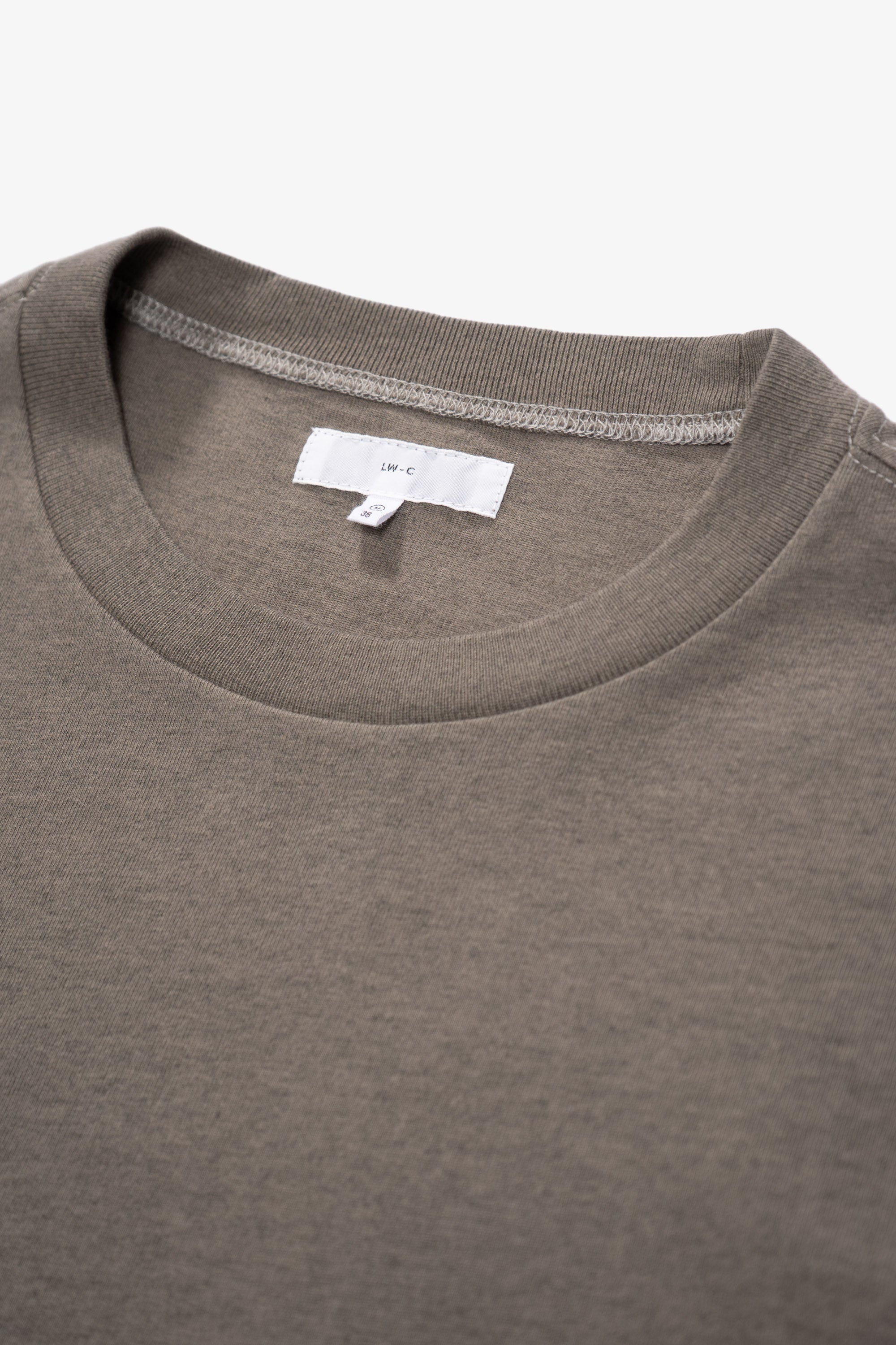 TRI-PANEL L/S T-SHIRT - ANVIL MELANGE