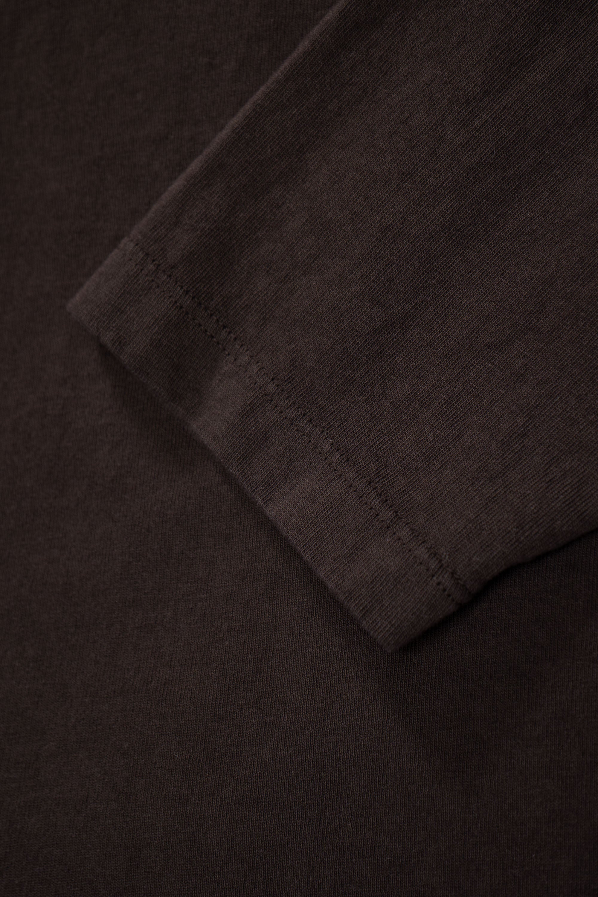 TRI-PANEL L/S T-SHIRT - BLACK MUSHROOM