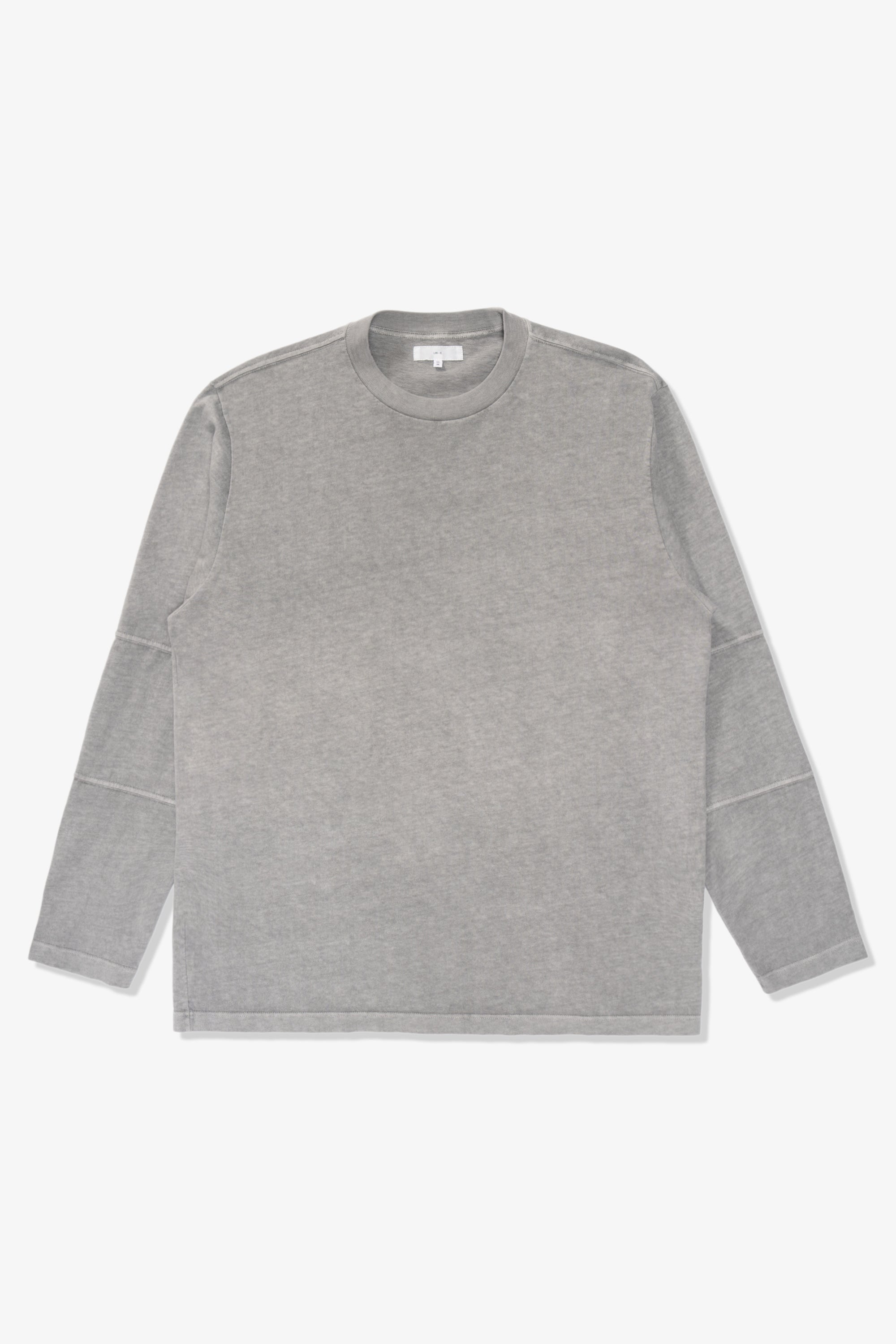 TRI-PANEL L/S T-SHIRT - PIGMENT CHALK