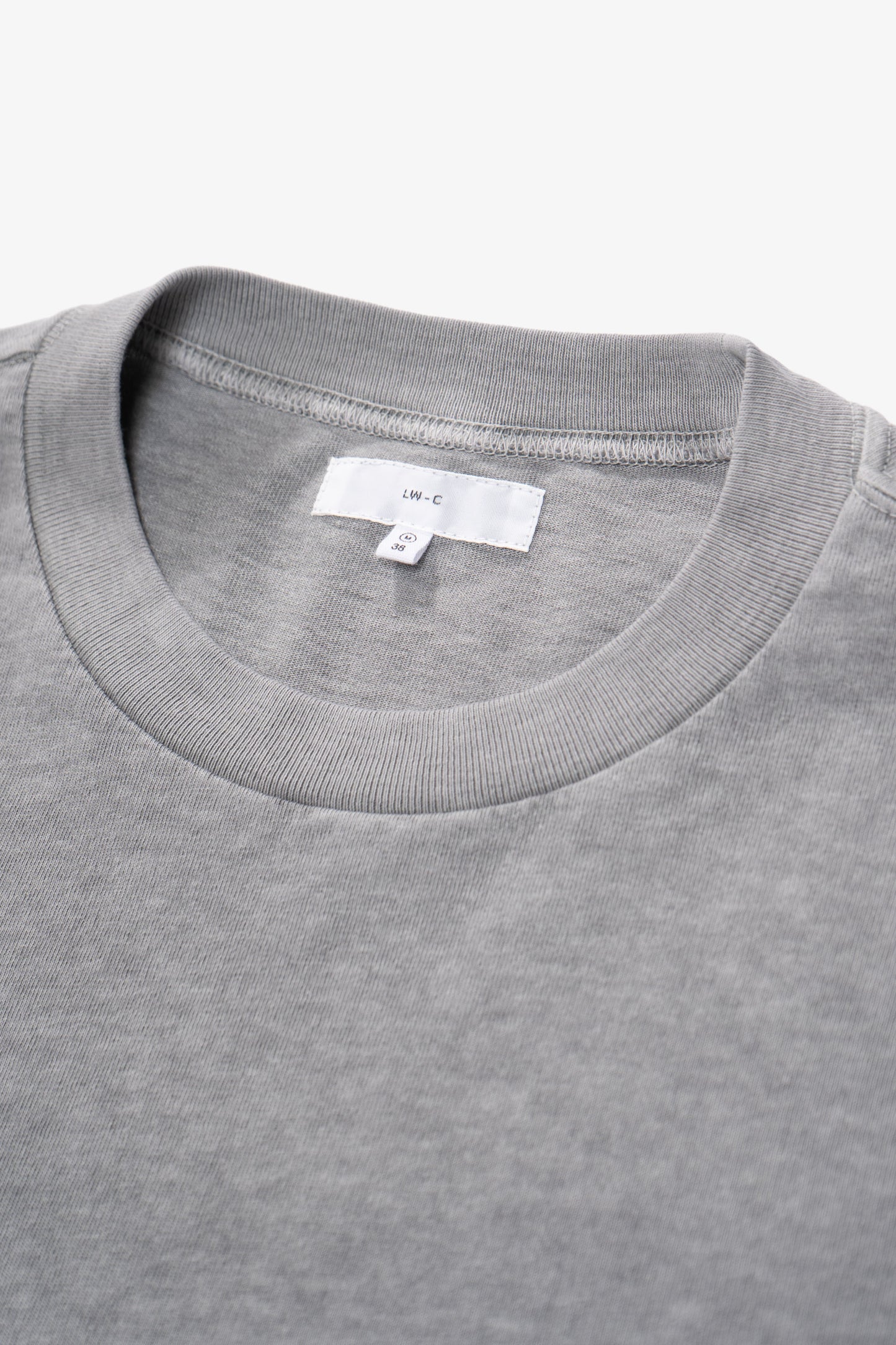 TRI-PANEL L/S T-SHIRT - PIGMENT CHALK