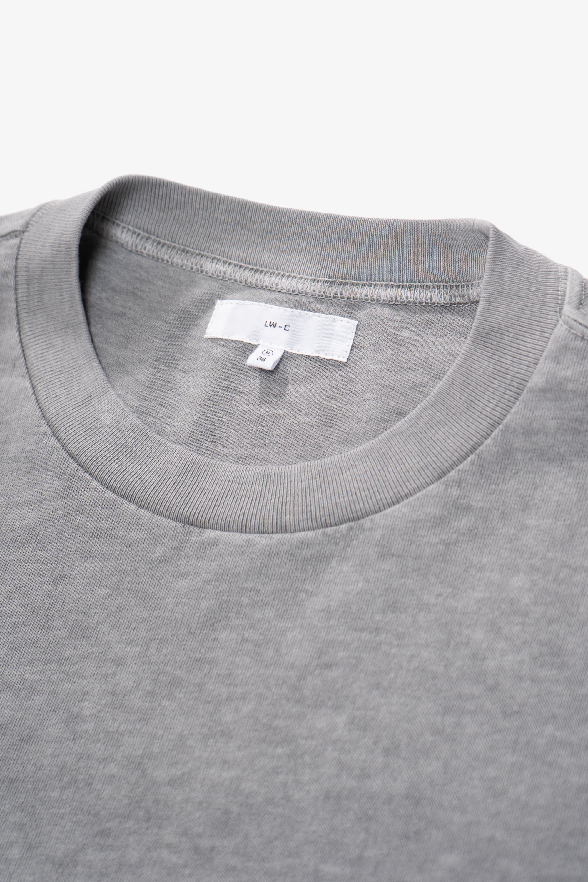 TRI-PANEL L/S T-SHIRT - PIGMENT CHALK