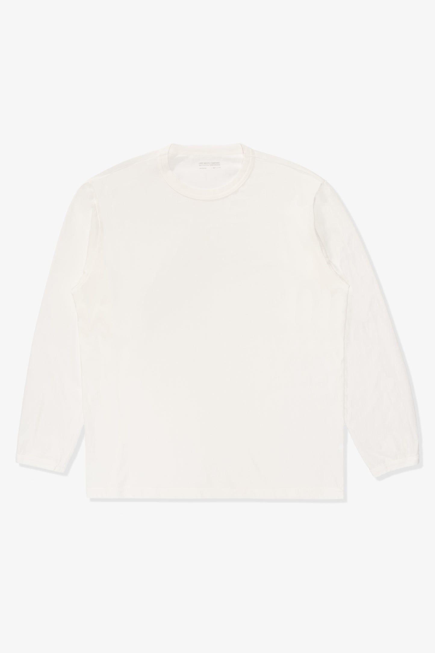 BINDED DRY-LITE L/S - WHITE