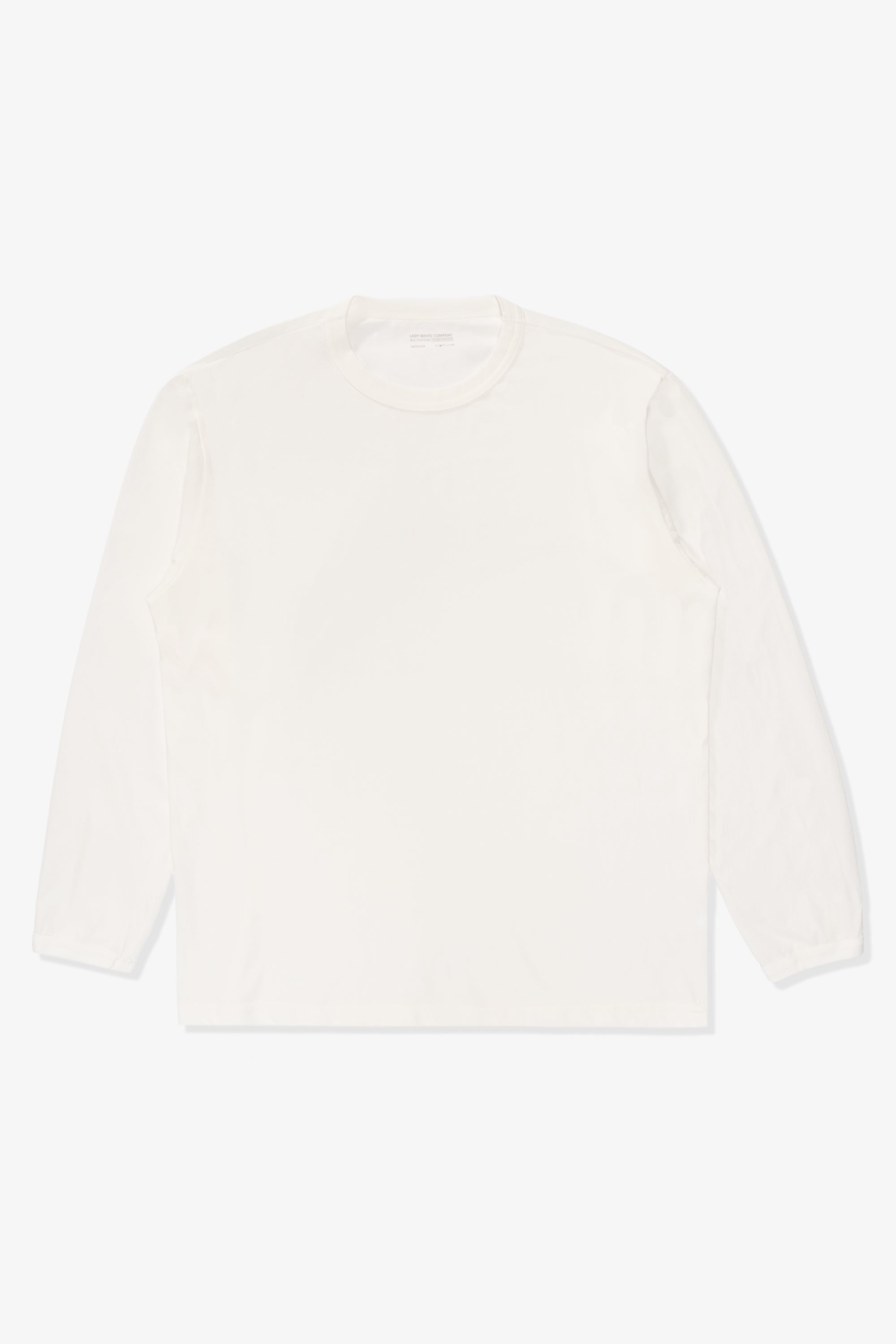 BINDED DRY-LITE L/S - WHITE
