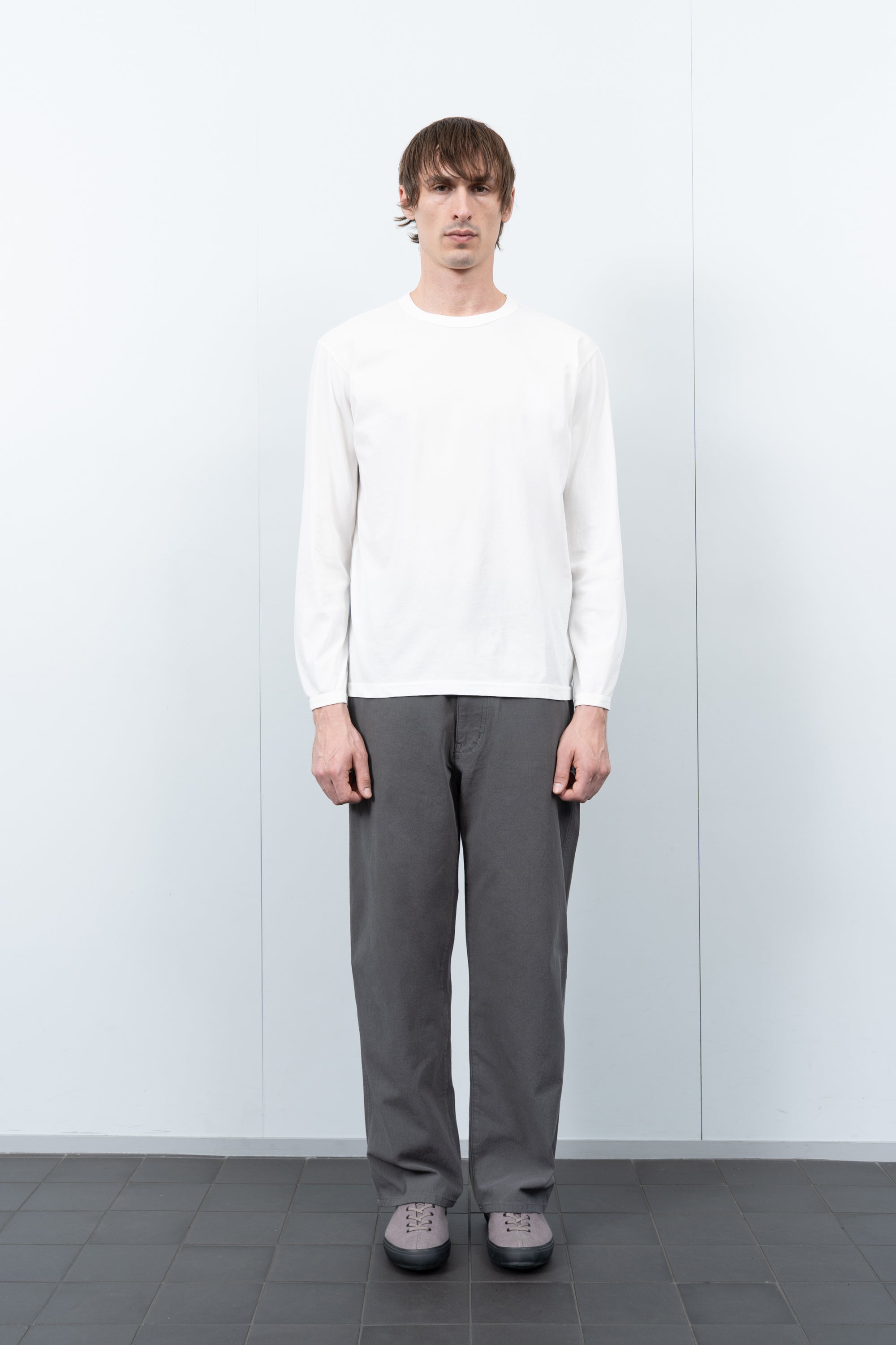 BINDED DRY-LITE L/S - WHITE