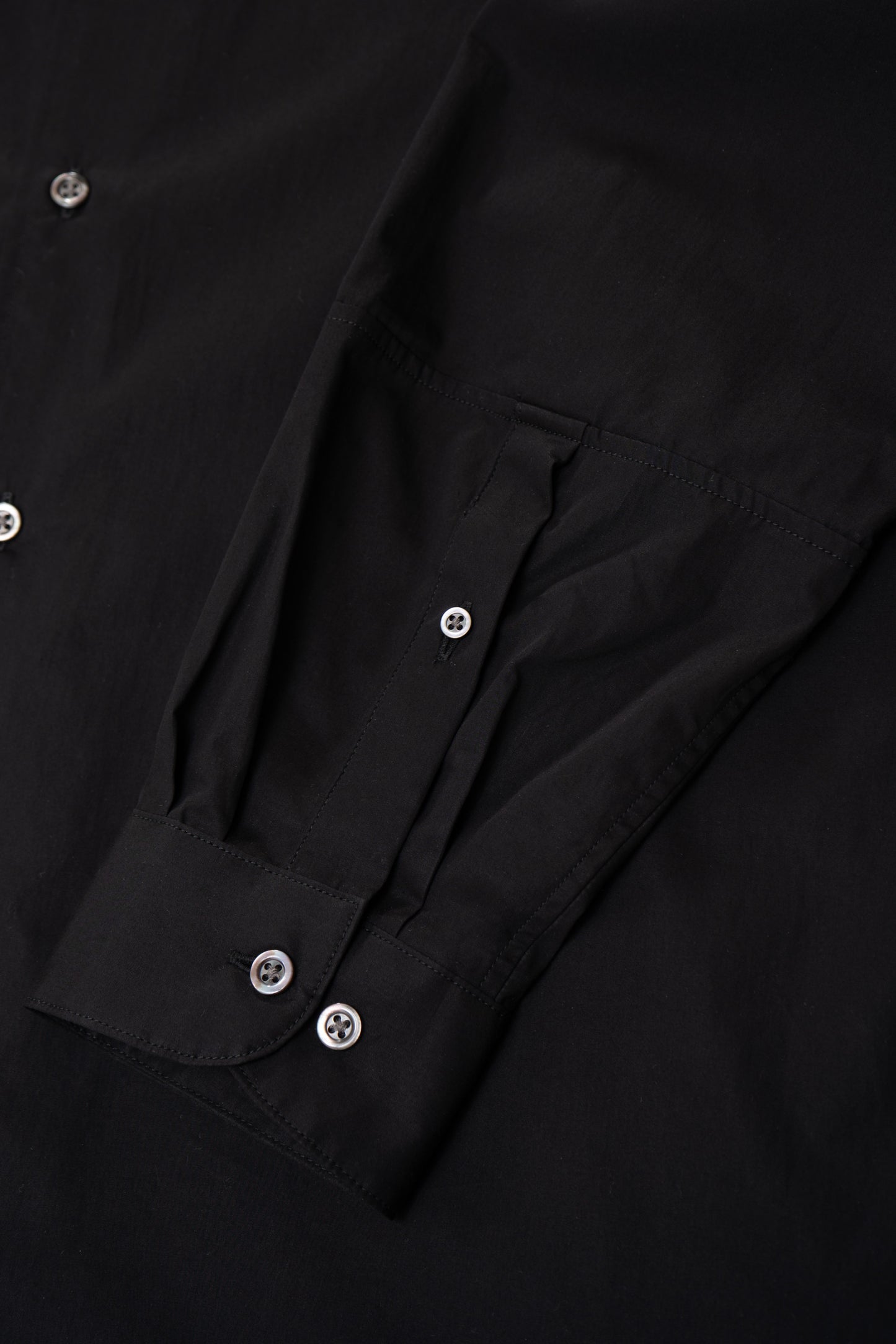 LYNN POPLIN L/S SHIRT - BLACK