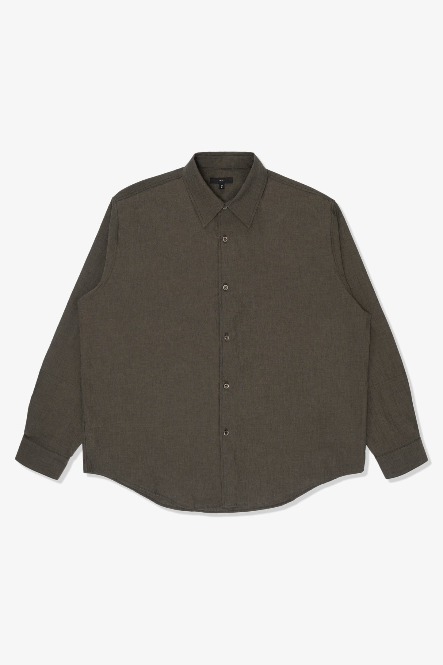 LYNN POPLIN L/S SHIRT - BROWN PEARL