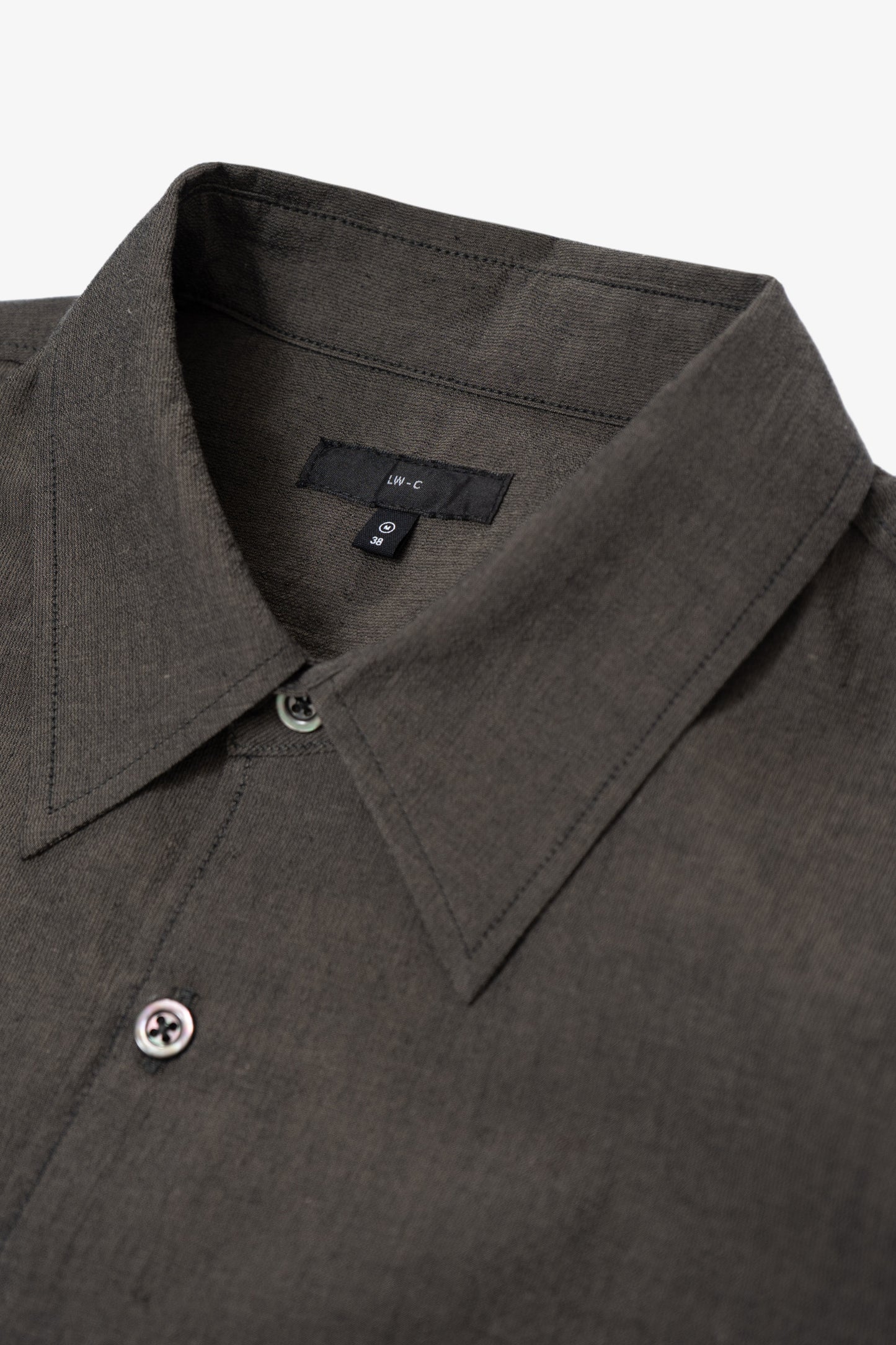 LYNN POPLIN L/S SHIRT - BROWN PEARL
