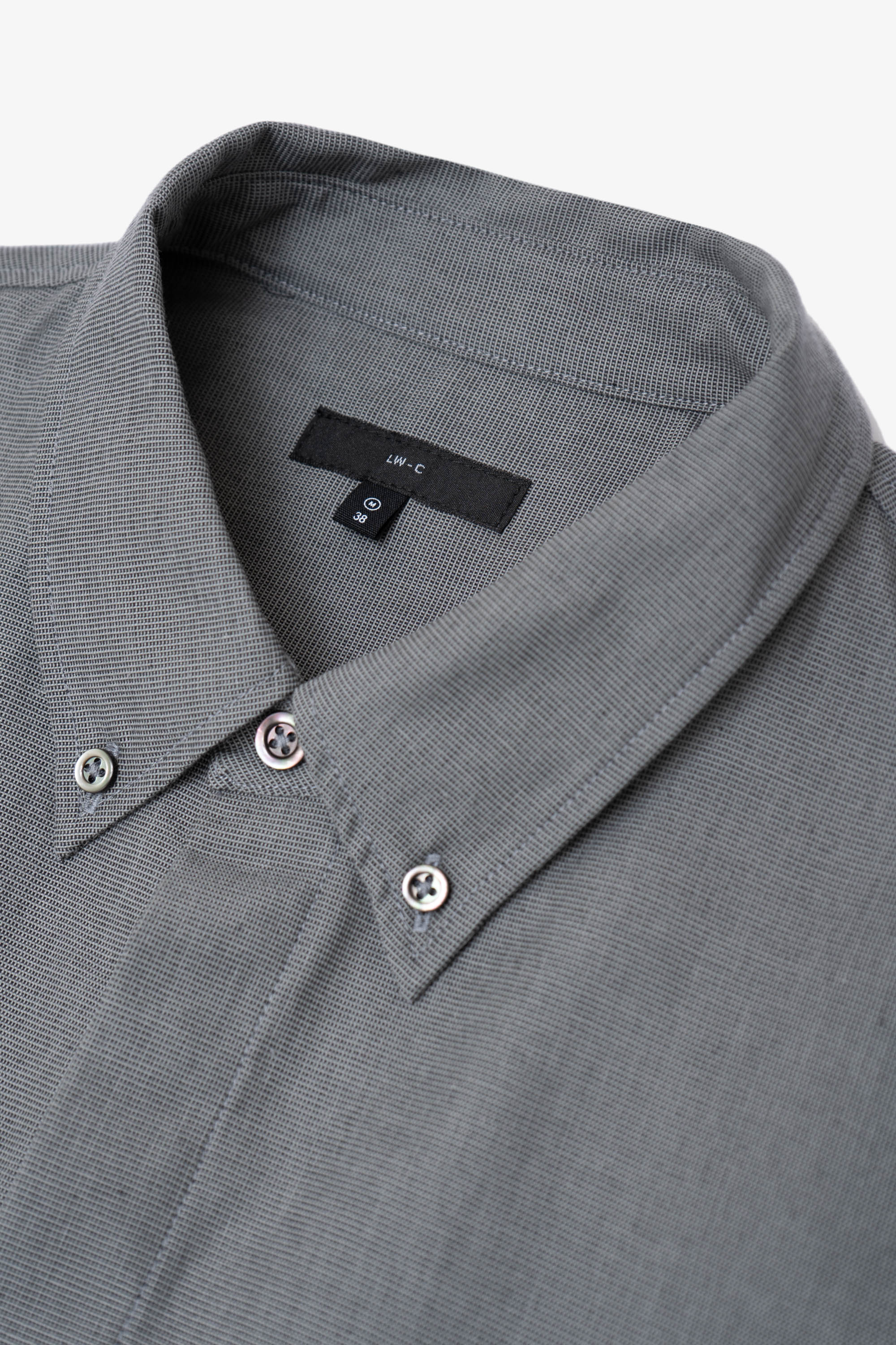 COVER BUTTON DOWN - GREY