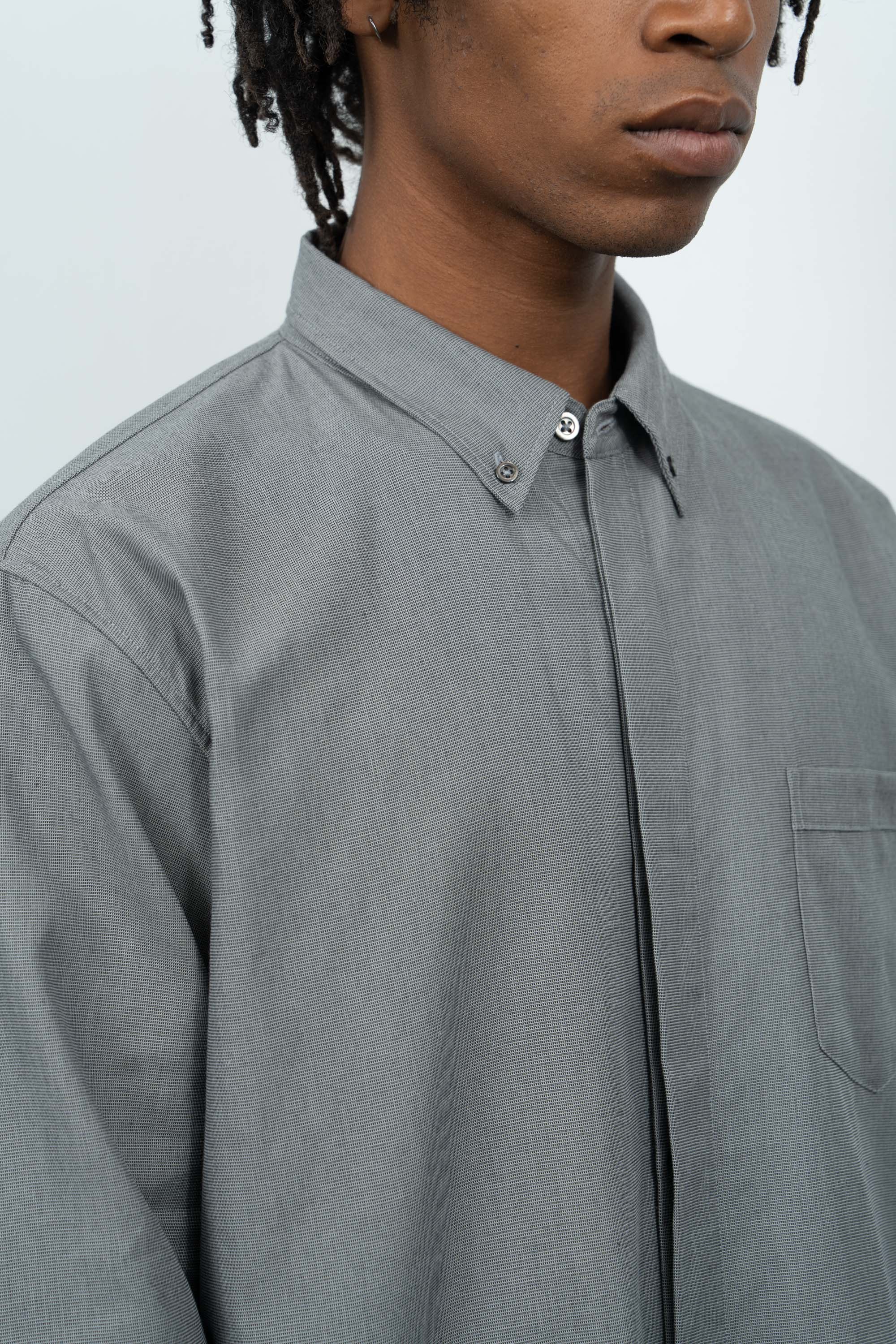 COVER BUTTON DOWN - GREY