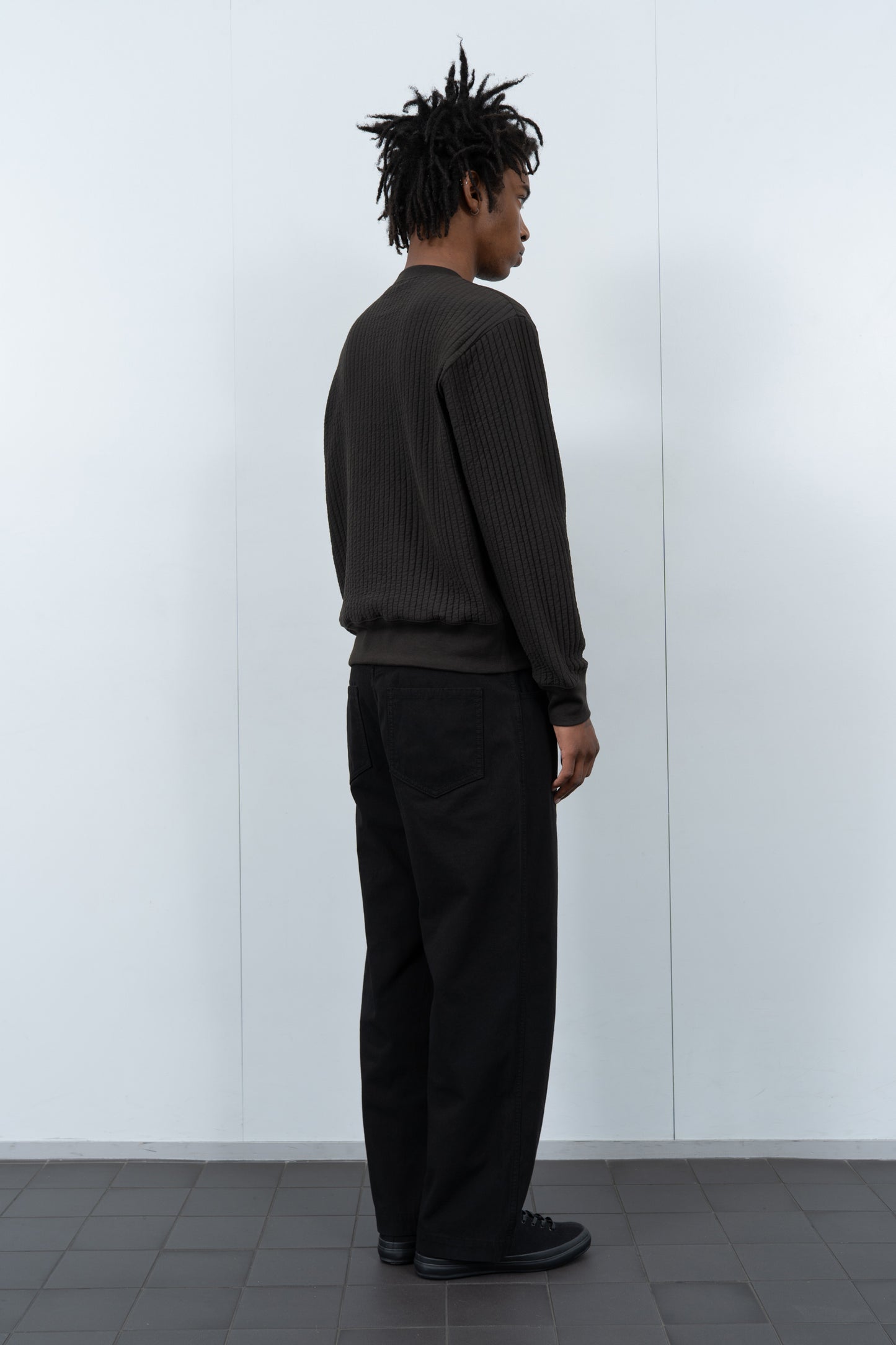 PADDED CREWNECK - TIMBER
