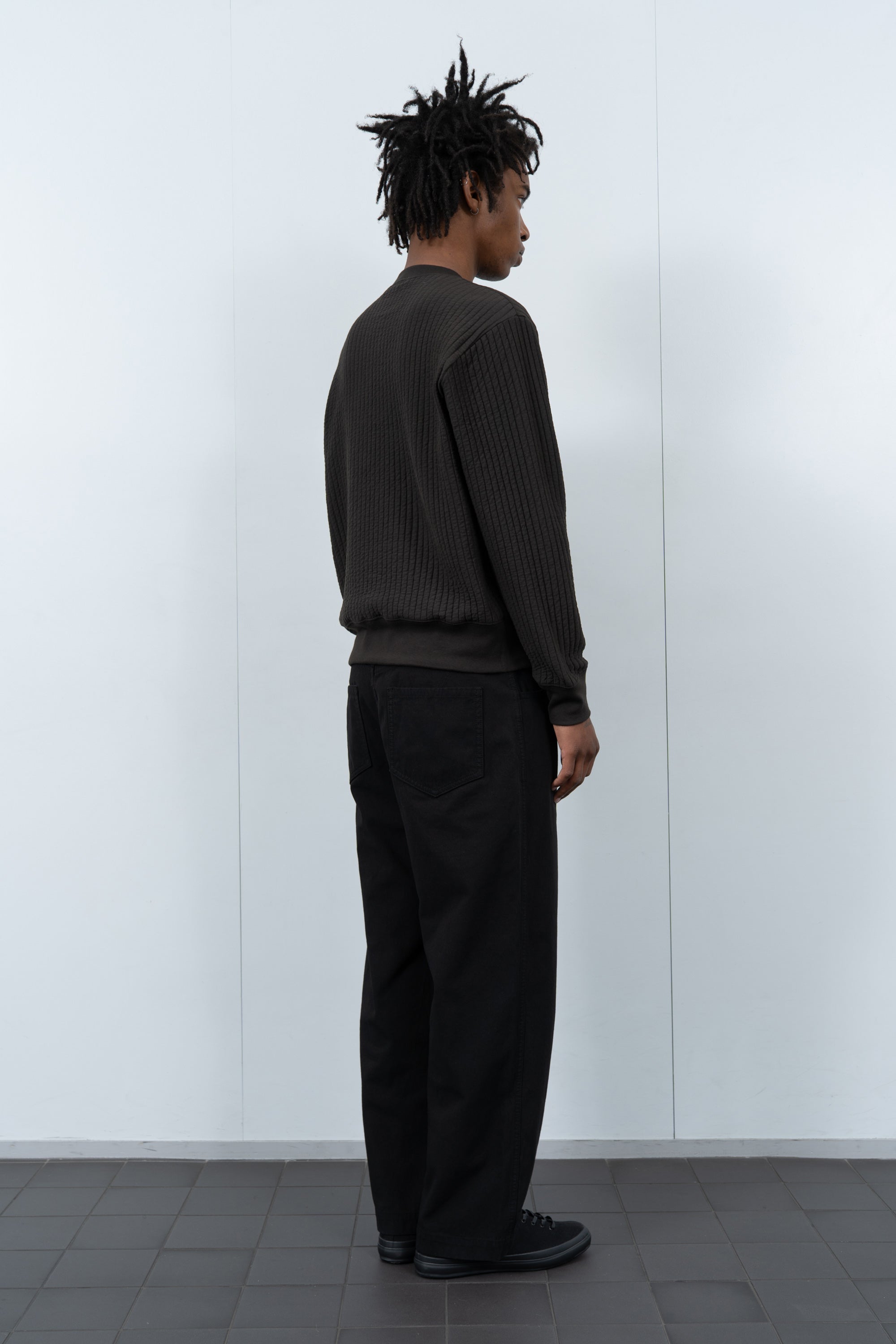 PADDED CREWNECK - TIMBER