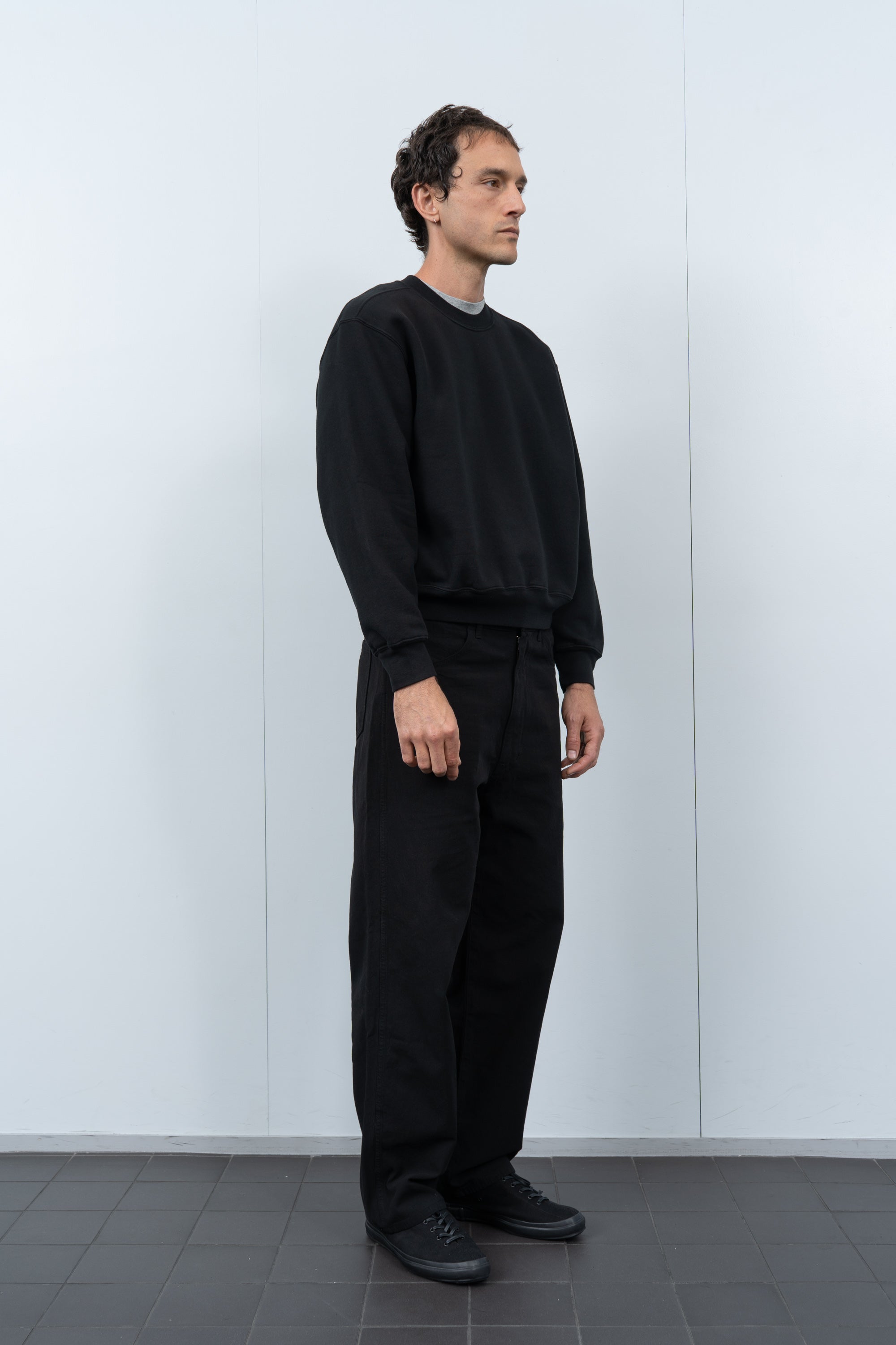 MINI CREWNECK - BLACK