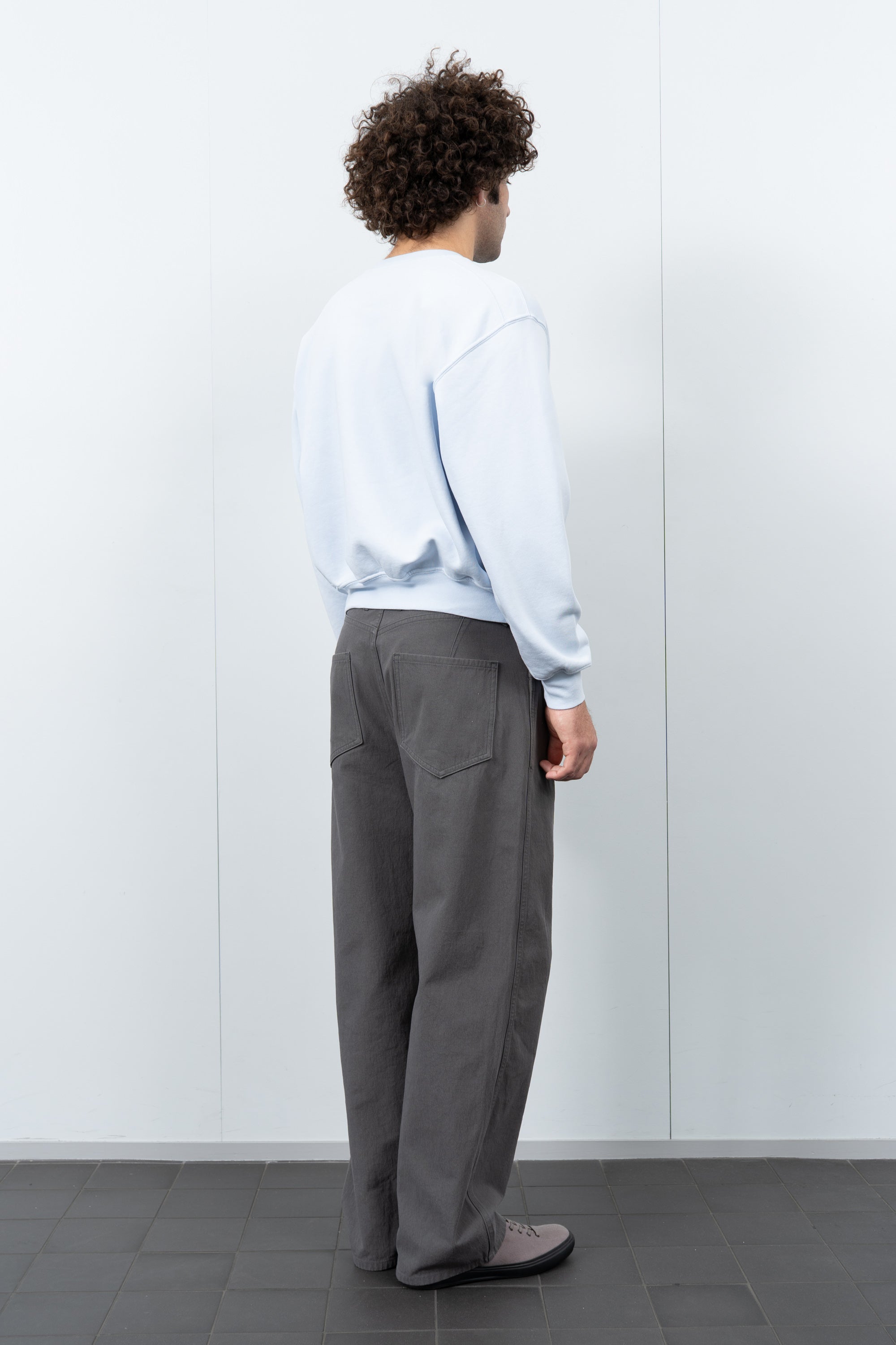 MINI CREWNECK - PALE BLUE