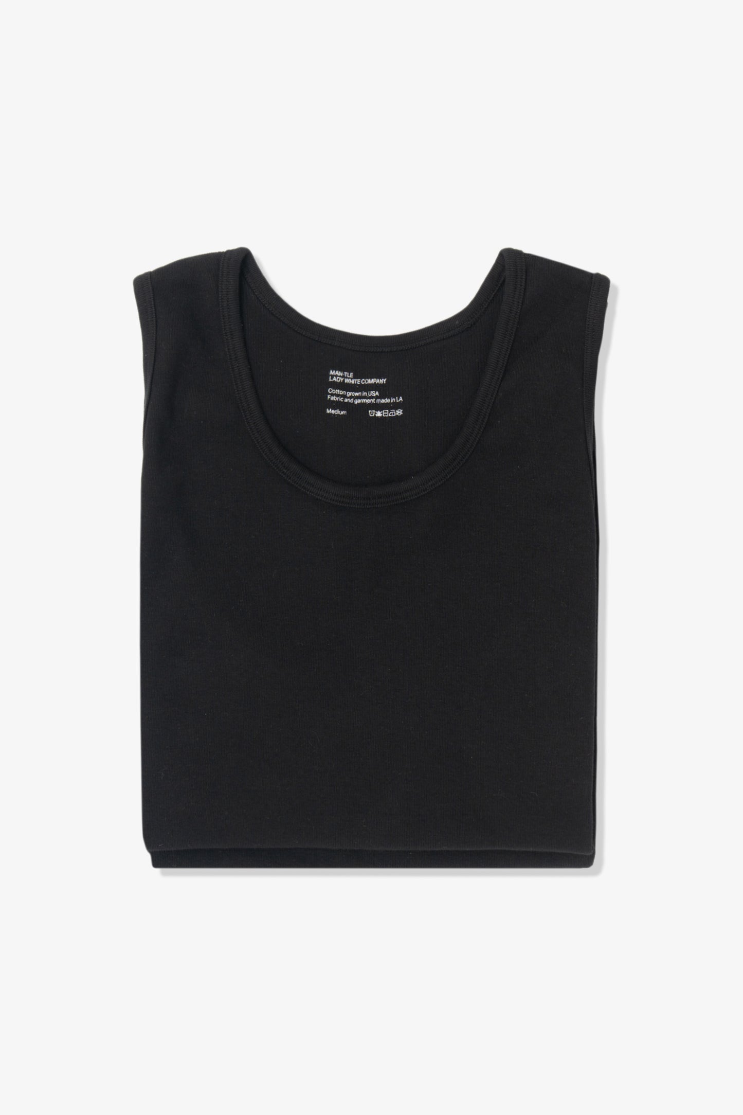 MAN-TLE TANK TOP 2-PACK - BLACK