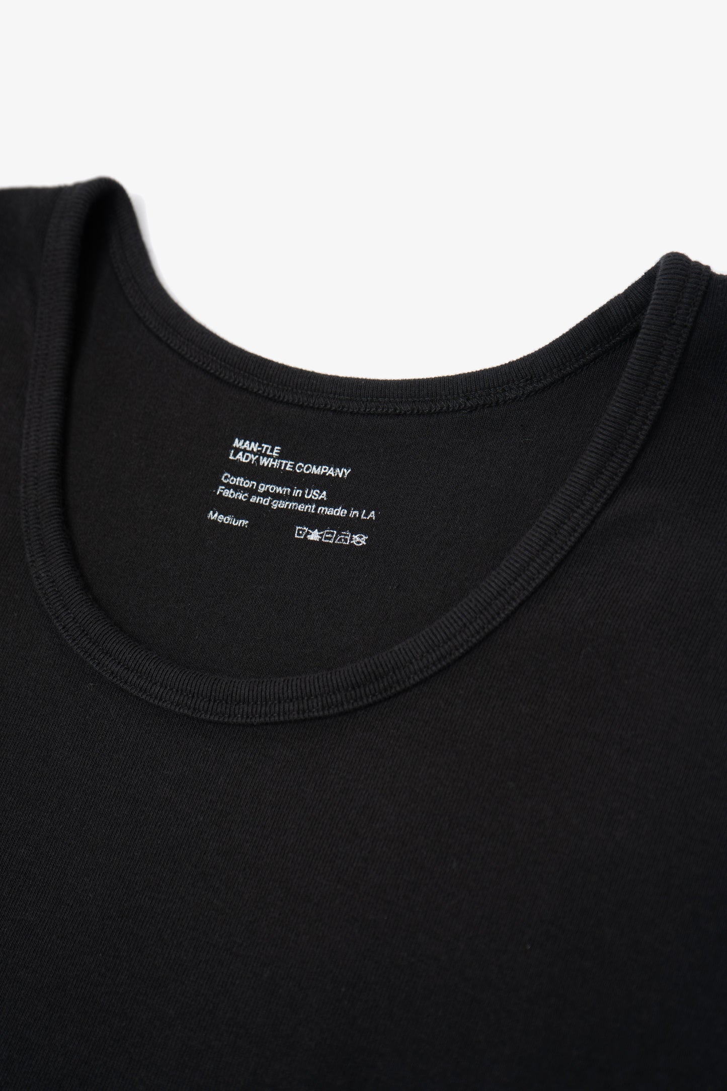MAN-TLE TANK TOP 2-PACK - BLACK