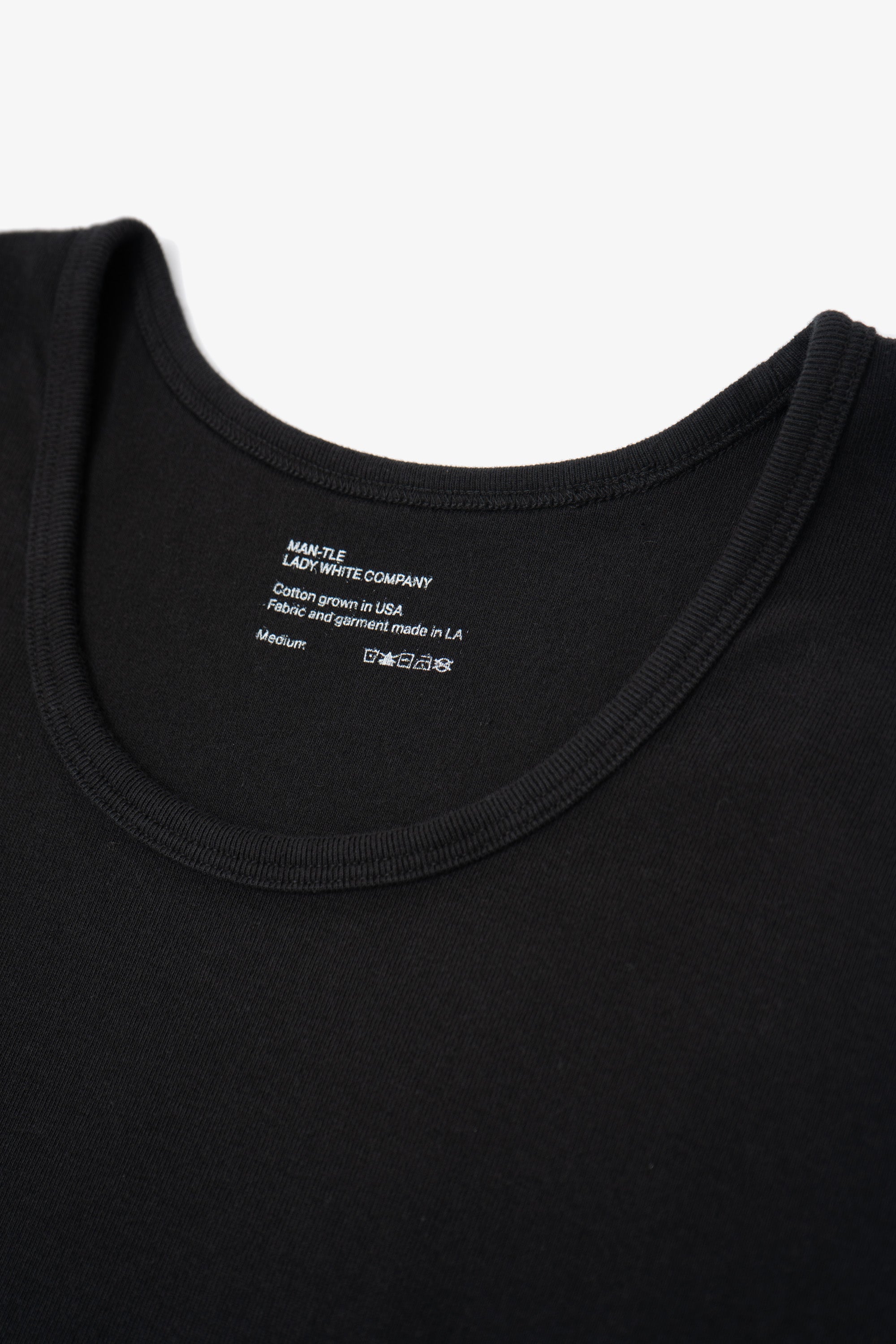 MAN-TLE TANK TOP 2-PACK - BLACK