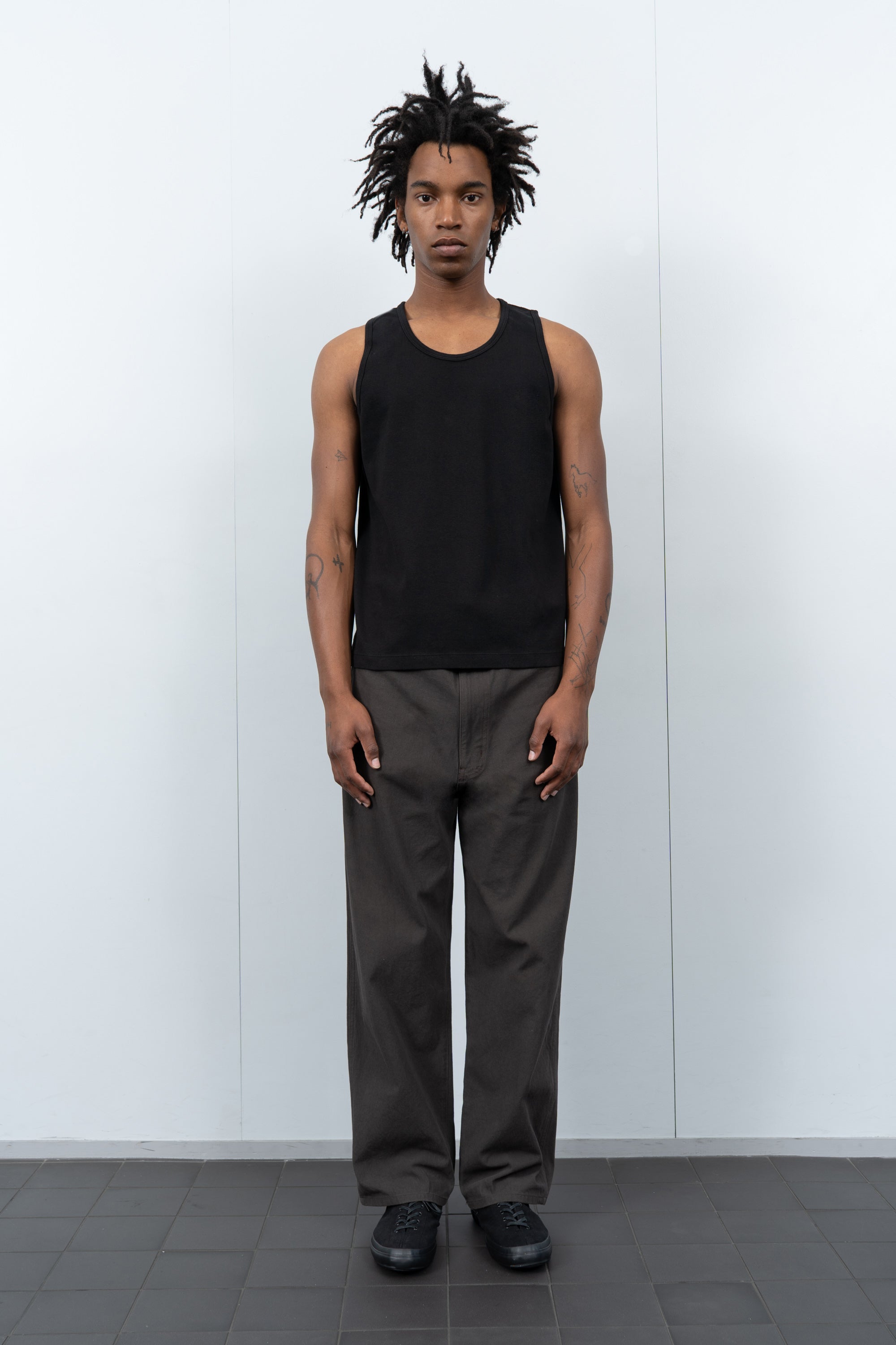 MAN-TLE TANK TOP 2-PACK - BLACK