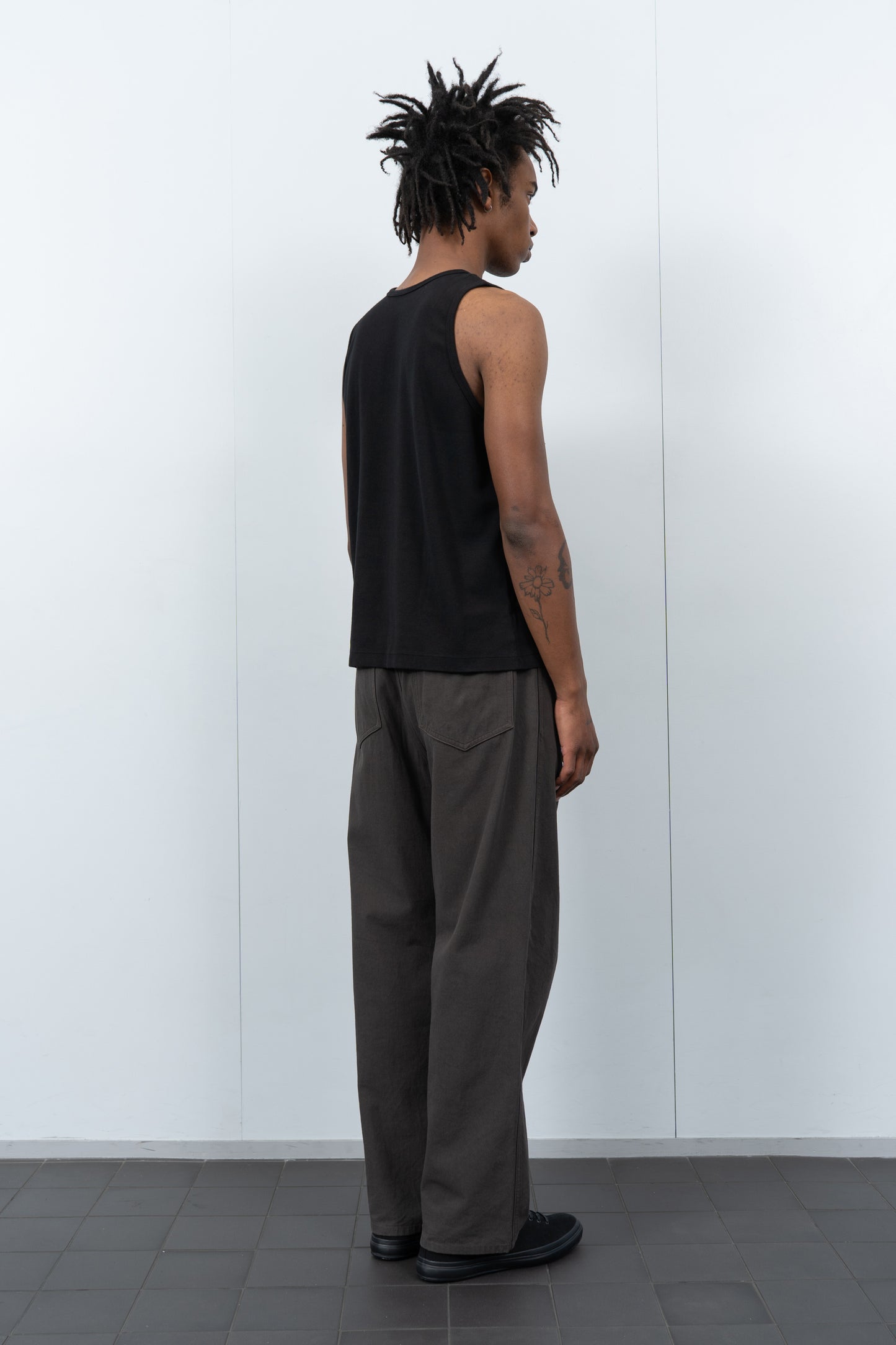 MAN-TLE TANK TOP 2-PACK - BLACK