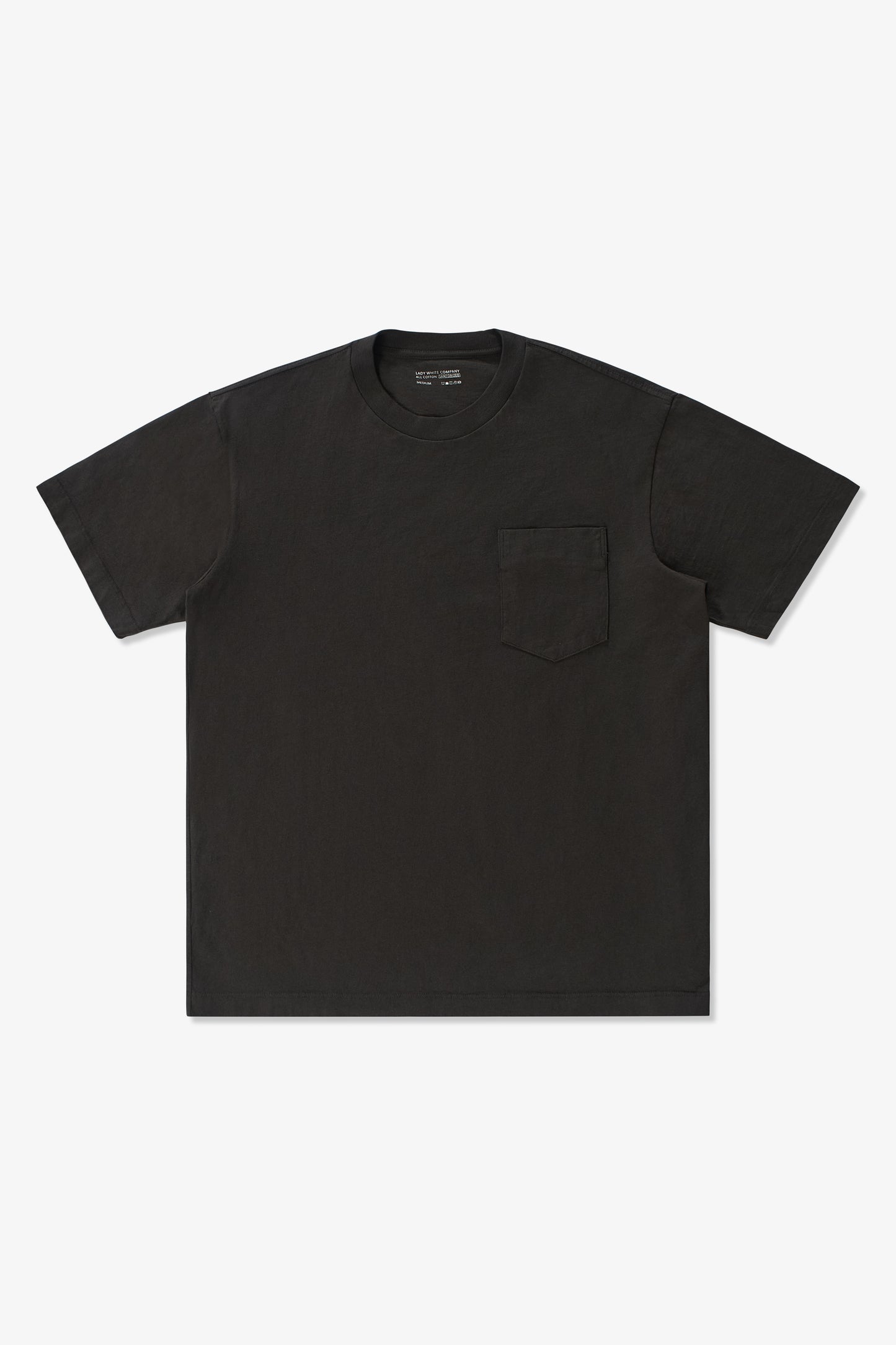 MUNICIPAL POCKET T-SHIRT - GRANITE