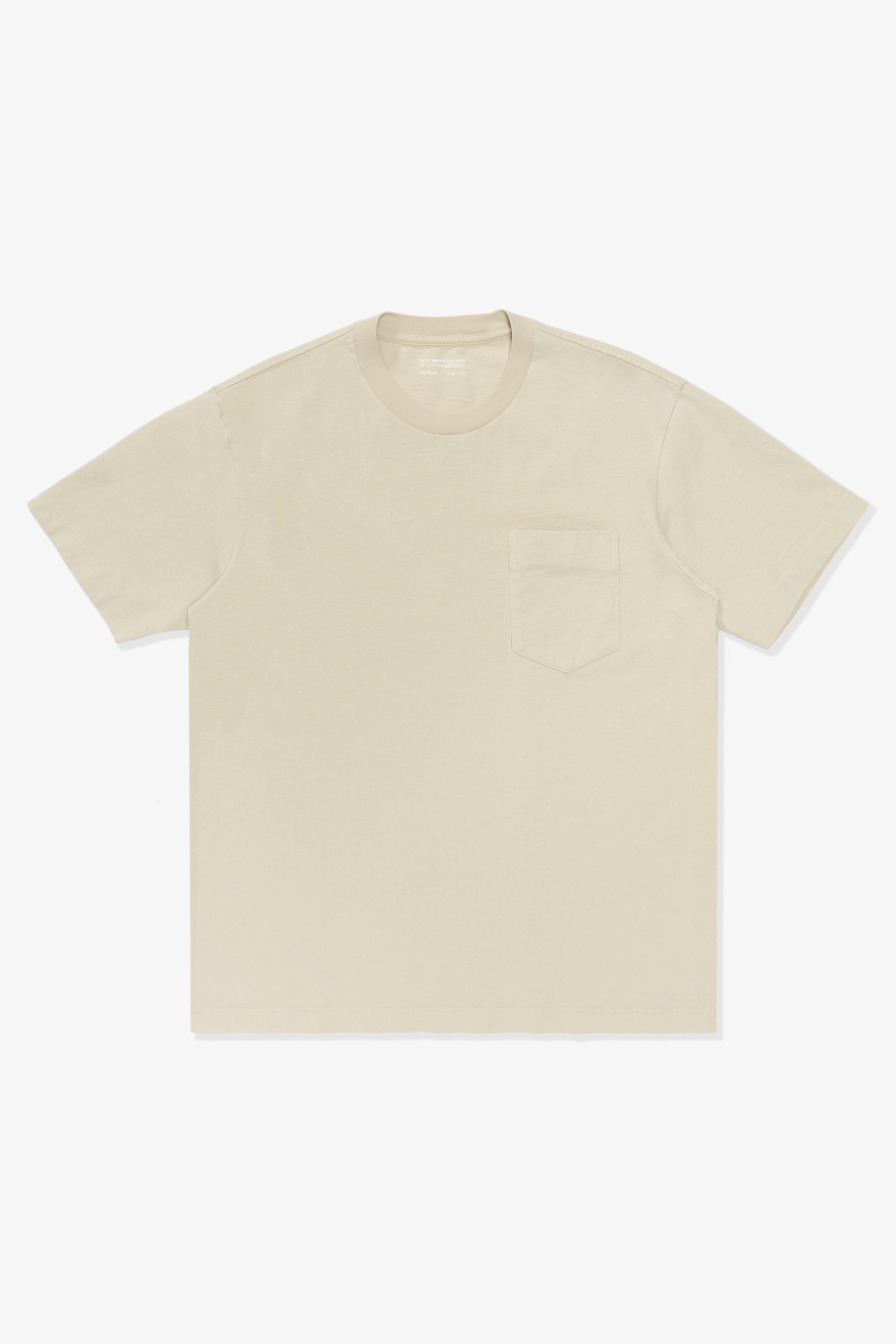 MUNICIPAL POCKET T-SHIRT - PAPER