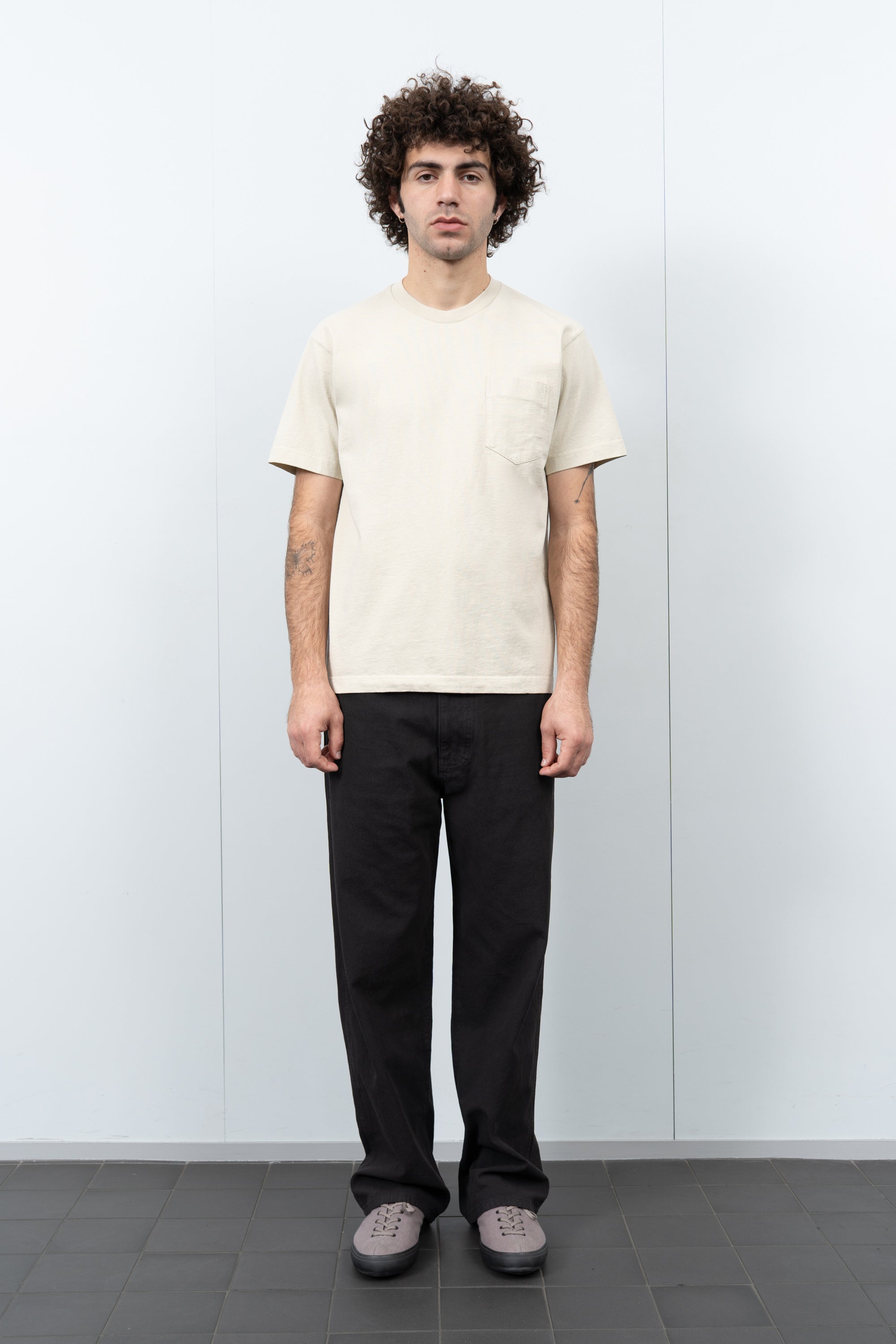 MUNICIPAL POCKET T-SHIRT - PAPER