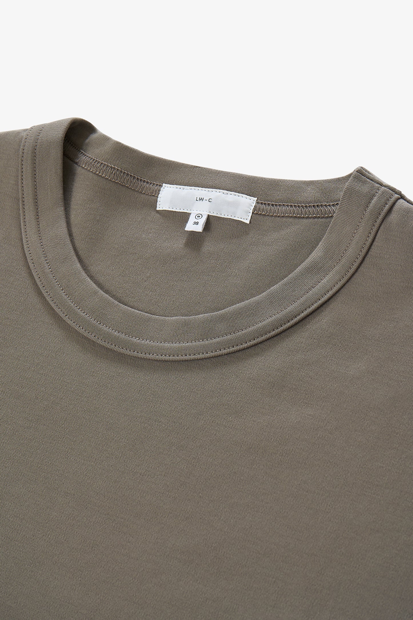 PIMA LOCK T-SHIRT - ANVIL GREY