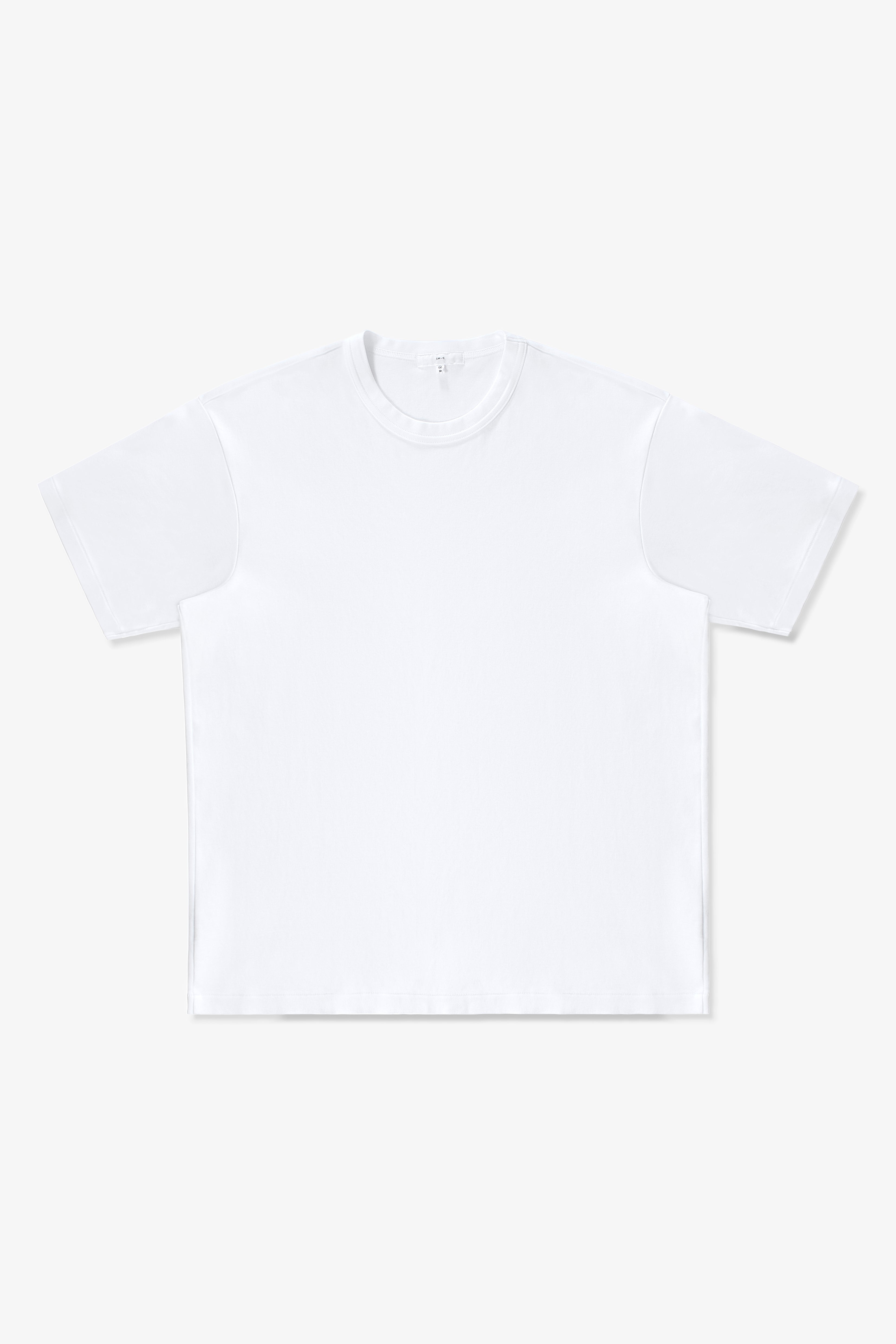 PIMA LOCK T-SHIRT - WHITE