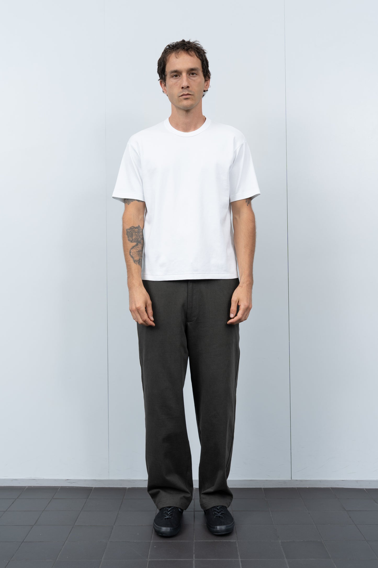 PIMA LOCK T-SHIRT - WHITE