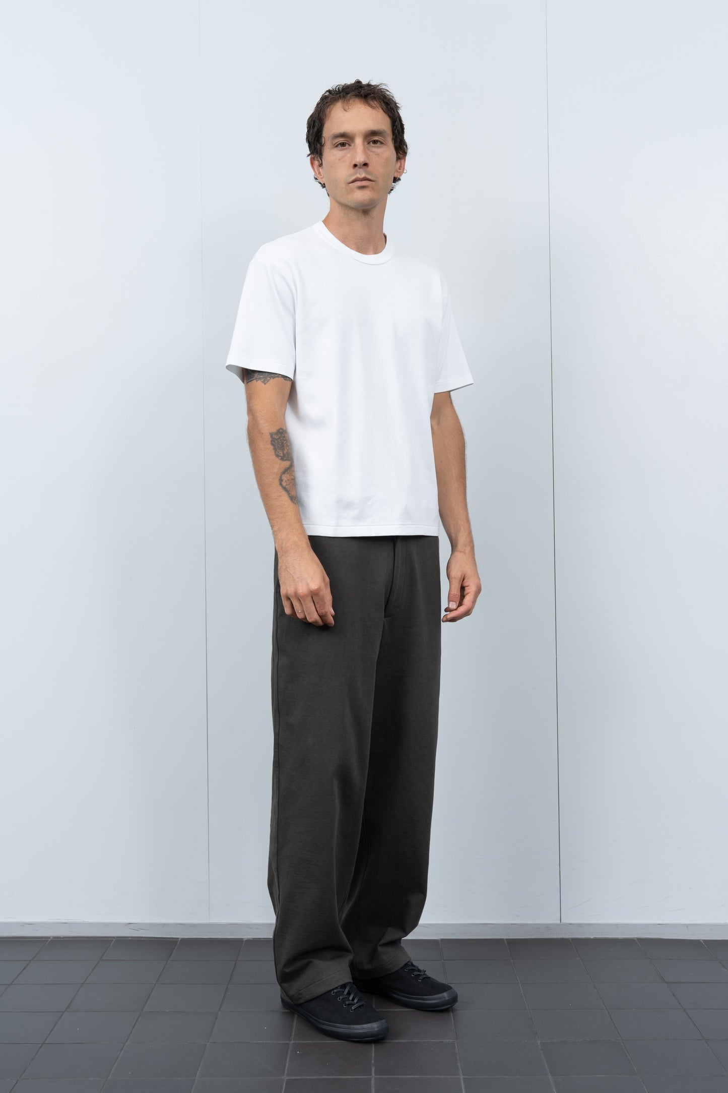 PIMA LOCK T-SHIRT - WHITE