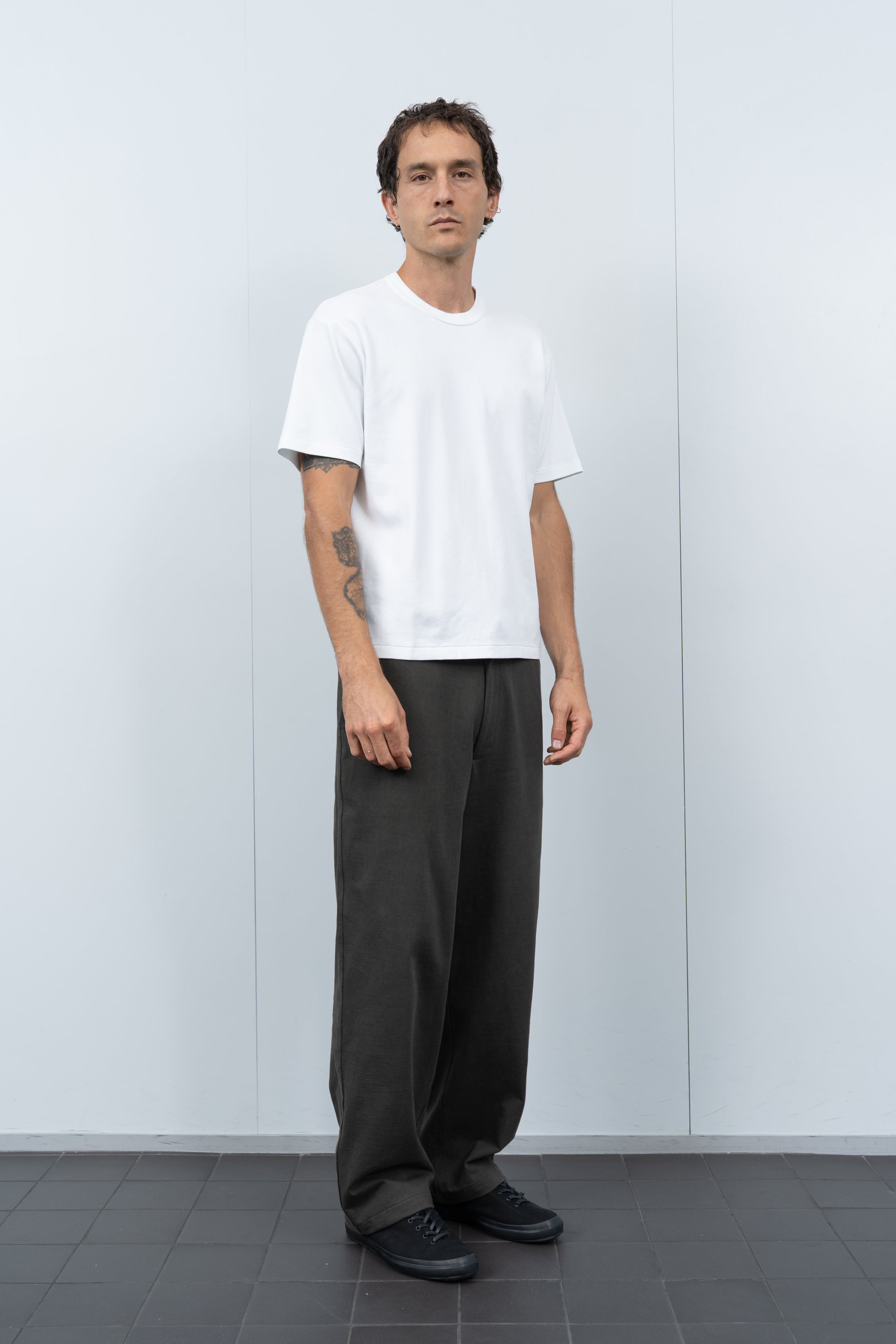 PIMA LOCK T-SHIRT - WHITE
