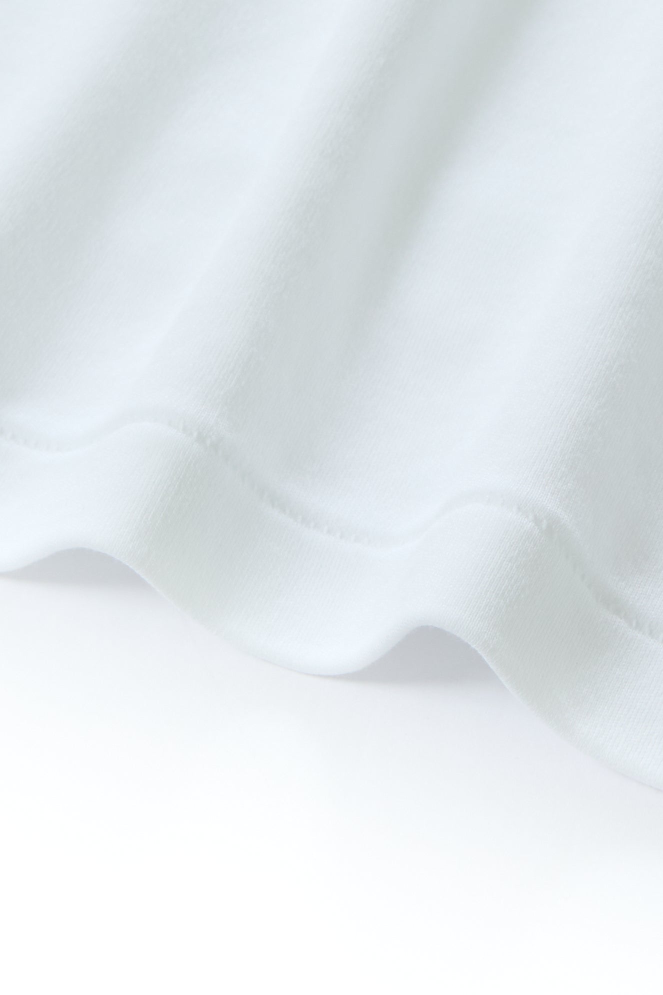 PIMA LOCK T-SHIRT - WHITE