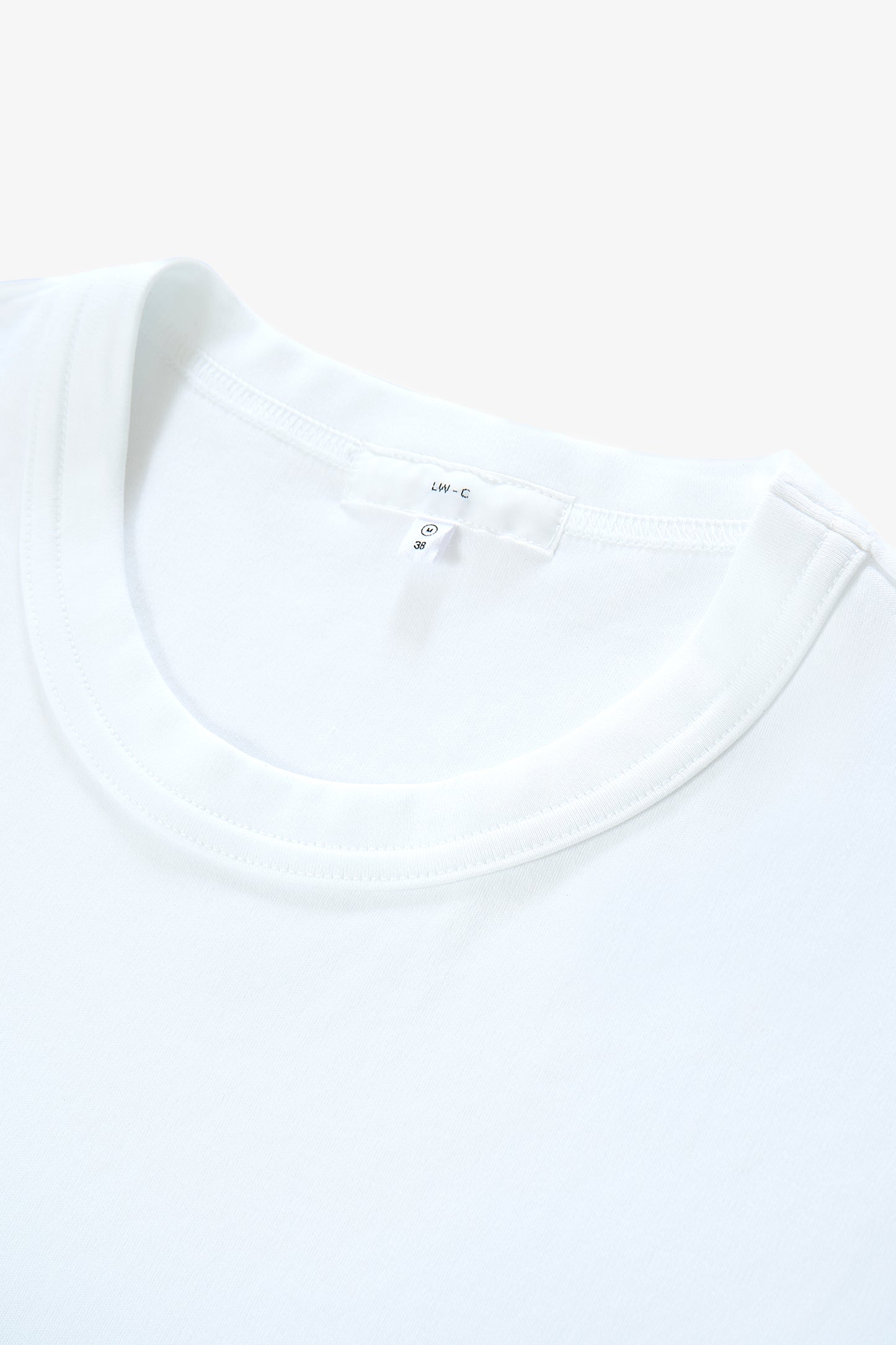 PIMA LOCK T-SHIRT - WHITE
